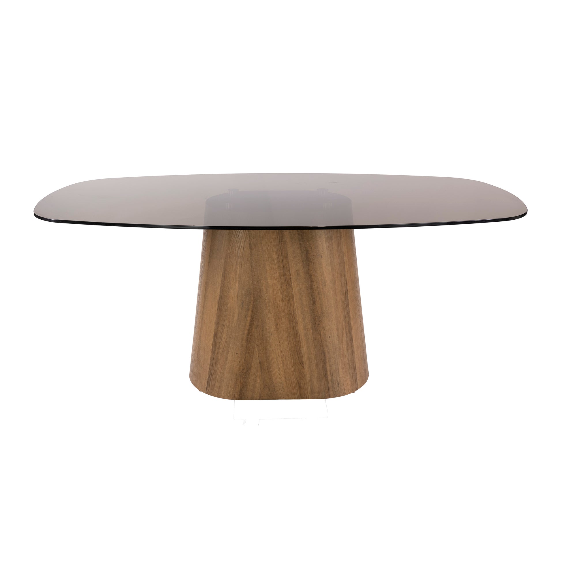 Eettafel Tinto Centro deens ovaal 215cm / Brons glas – afbeelding 5