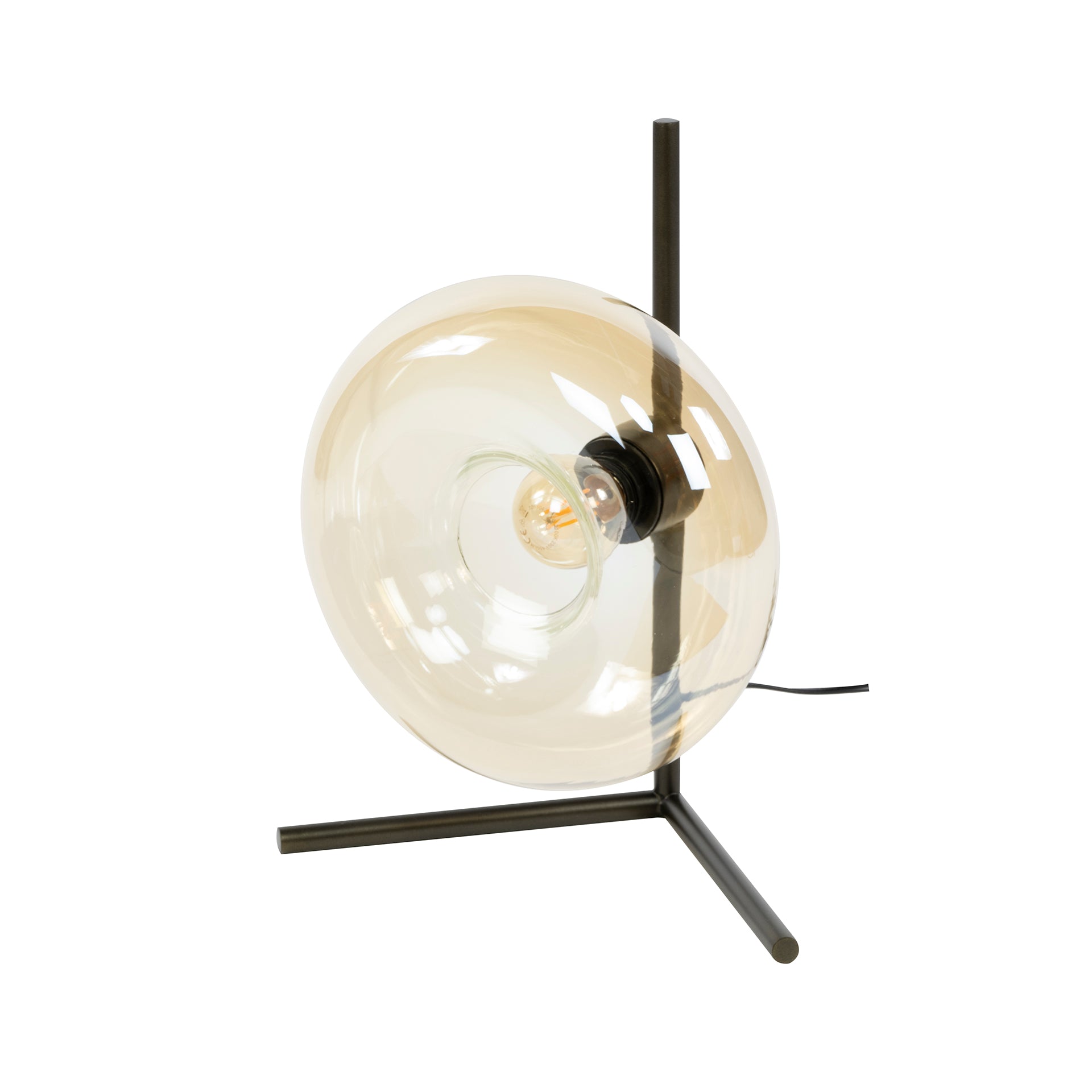 Tafellamp Soll 1-lichts / Amber glas – afbeelding 3
