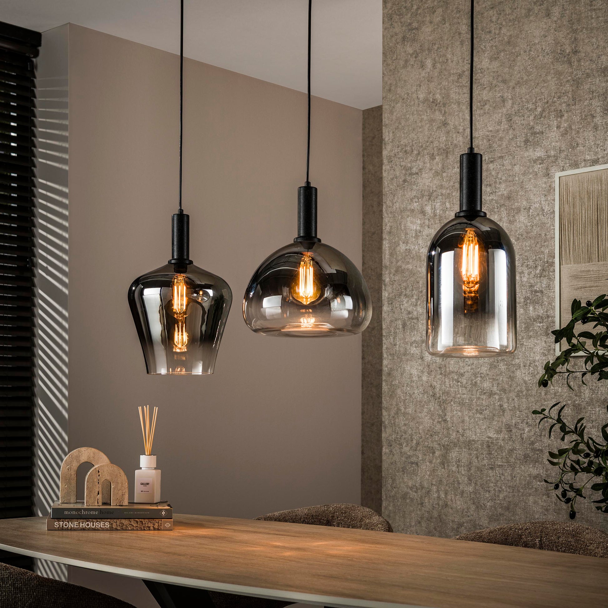 Hanglamp Zenith 3-lichts / Artic zwart – afbeelding 1