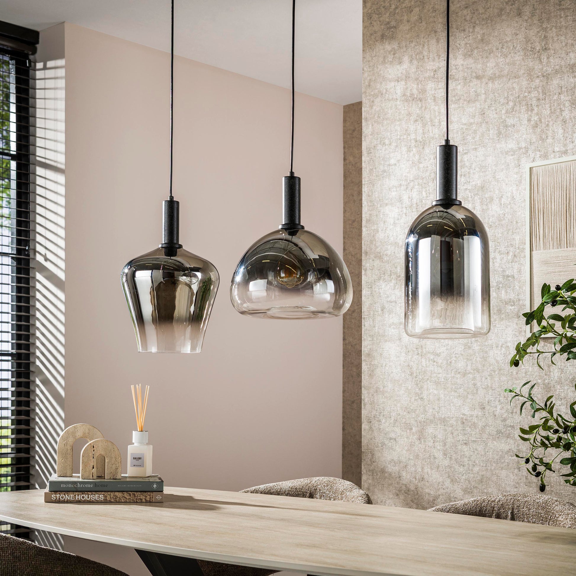 Hanglamp Zenith 3-lichts / Artic zwart – afbeelding 2