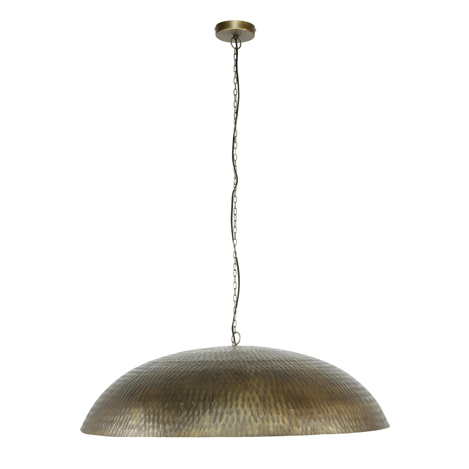 Hanglamp Cupola 1-lichts Ø90cm / Antiek brons – afbeelding 5