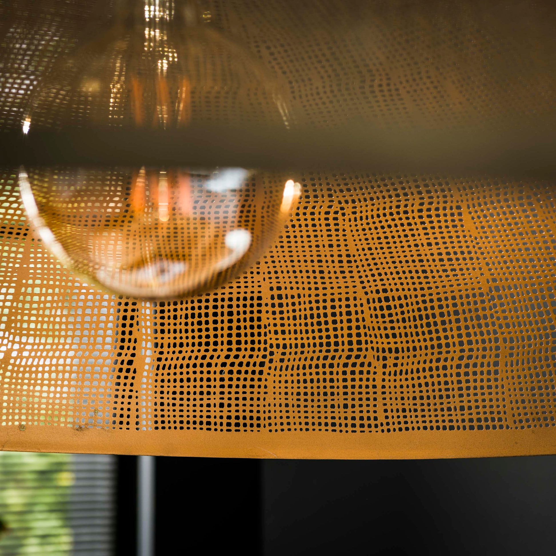 Hanglamp Cosmic 1-lichts Ø90cm / Antiek brons – afbeelding 3