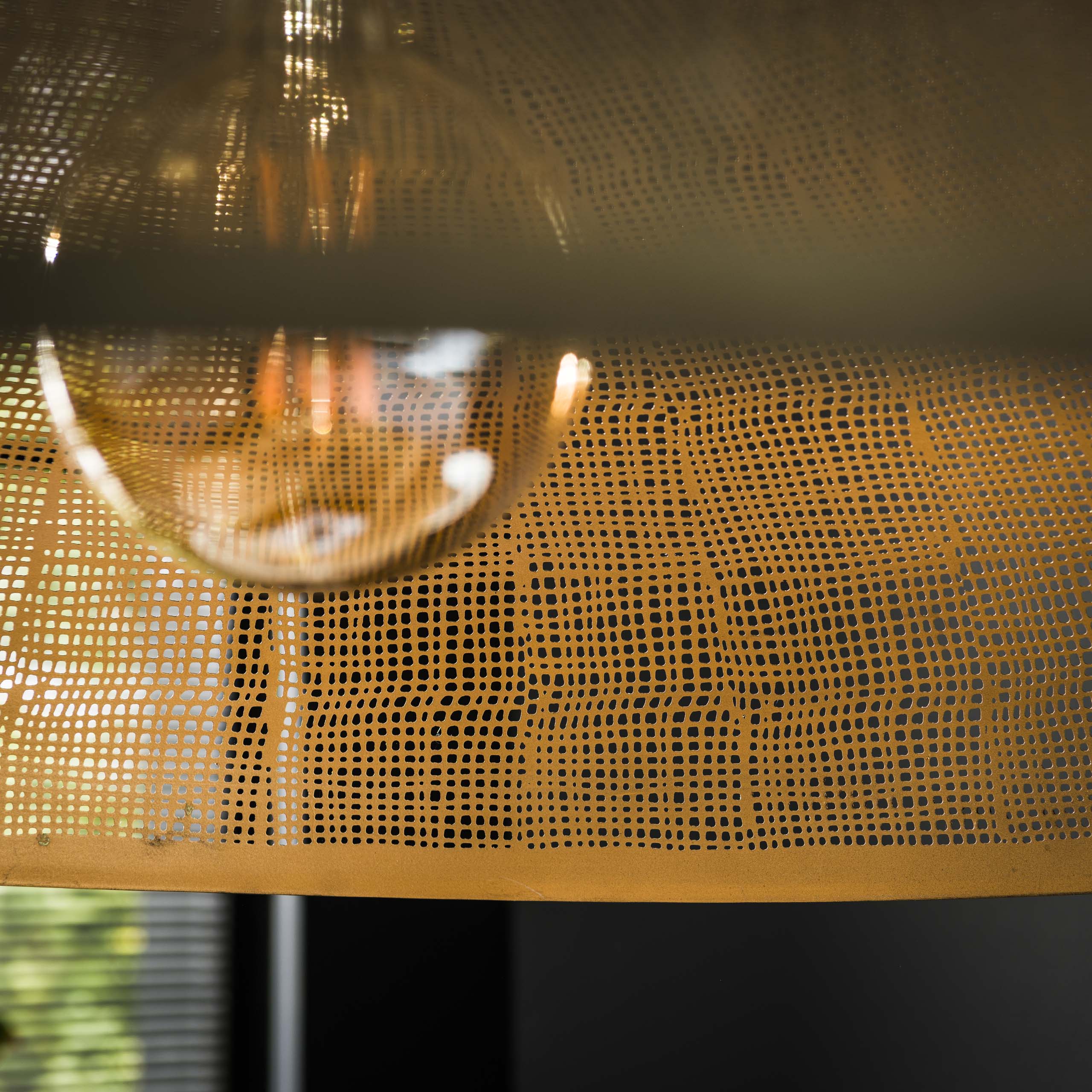 Hanglamp Cosmic 1-lichts Ø90cm / Antiek brons – afbeelding 3