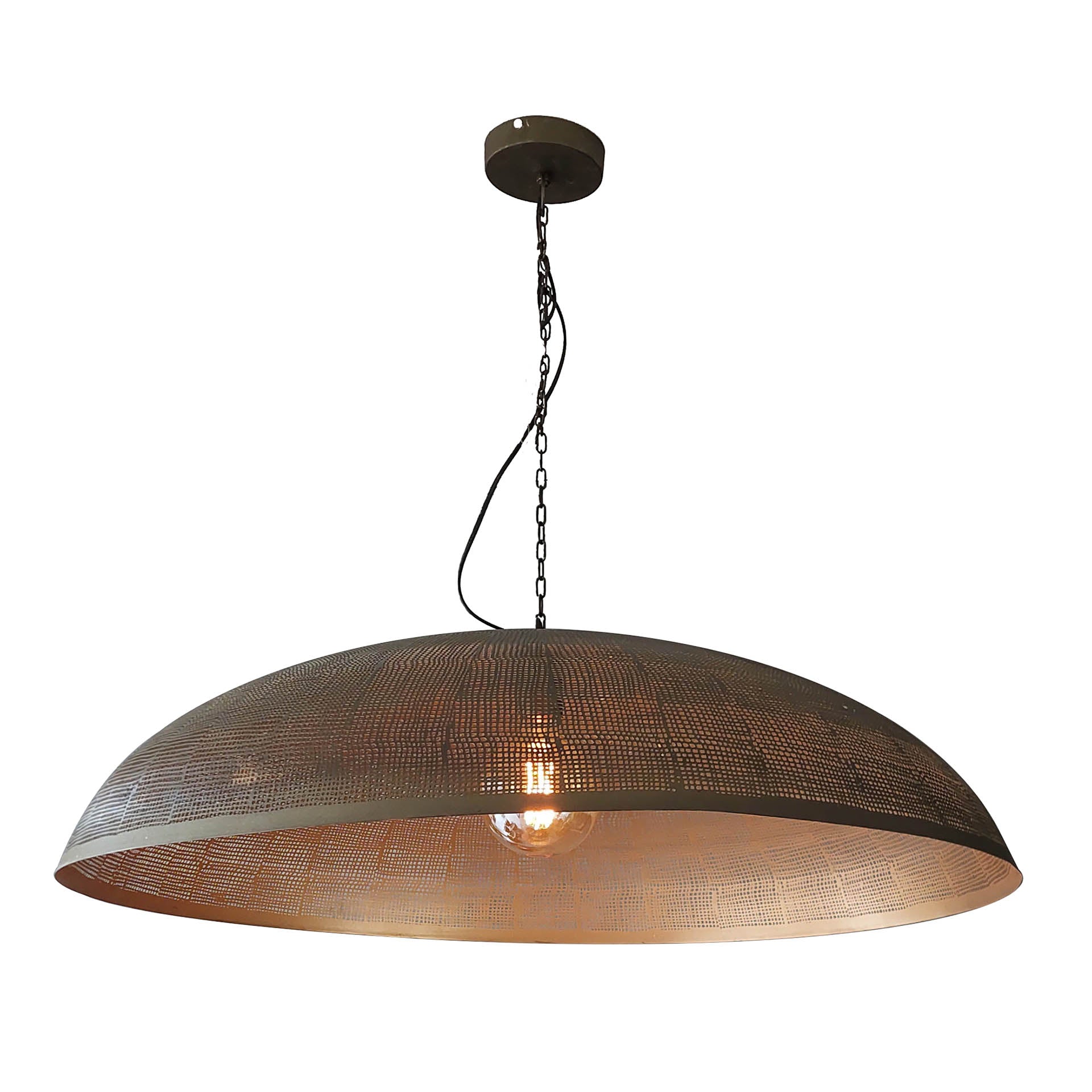 Hanglamp Cosmic 1-lichts Ø90cm / Antiek brons – afbeelding 4
