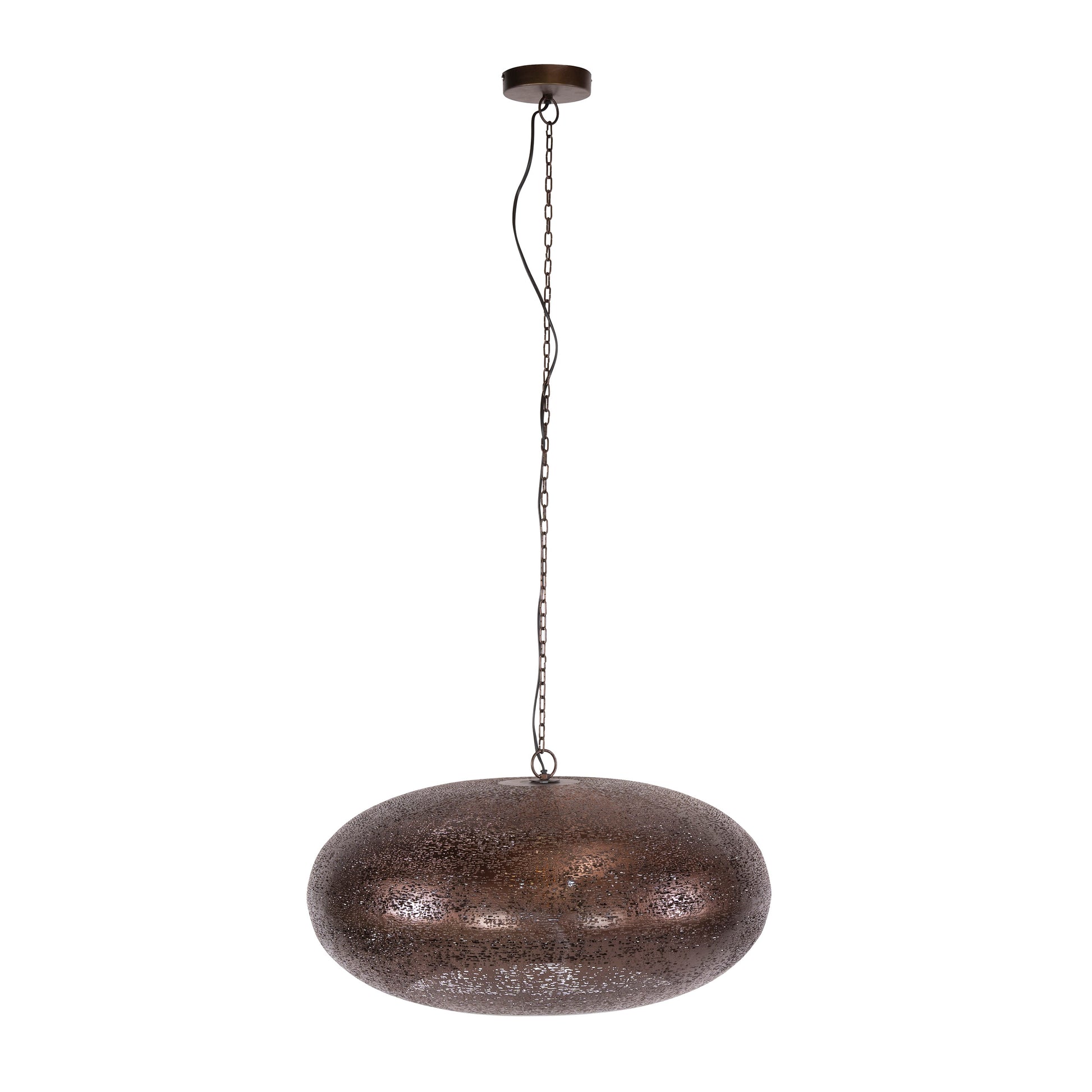 Hanglamp Cielo 1-lichts Ø68cm / Antiek koper – afbeelding 5