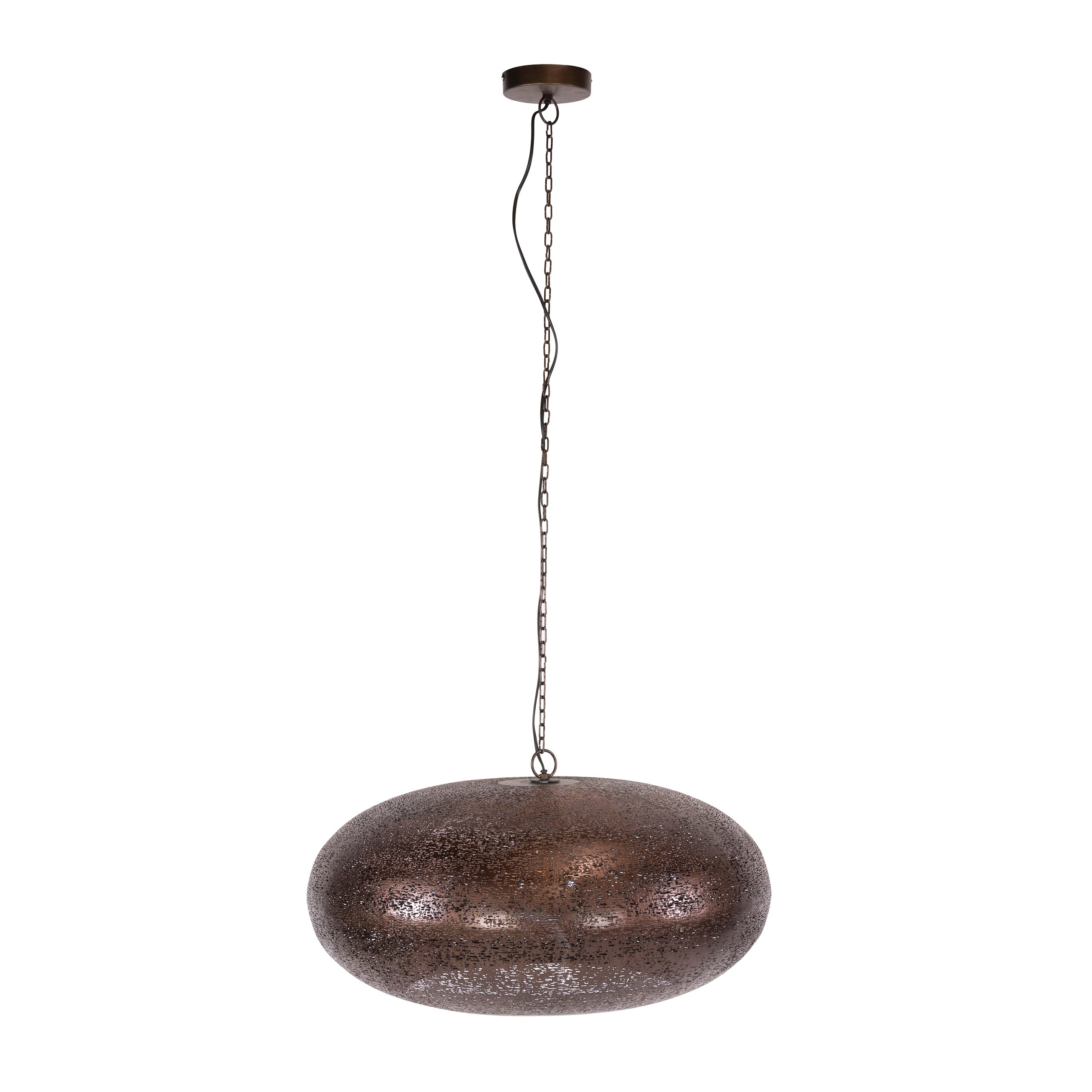 Hanglamp Cielo 1-lichts Ø68cm / Antiek koper – afbeelding 5