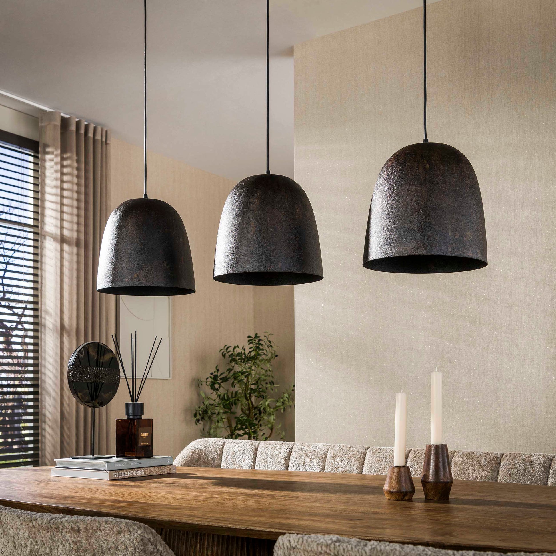 Hanglamp Nova 3-lichts / Smoked brown – afbeelding 2