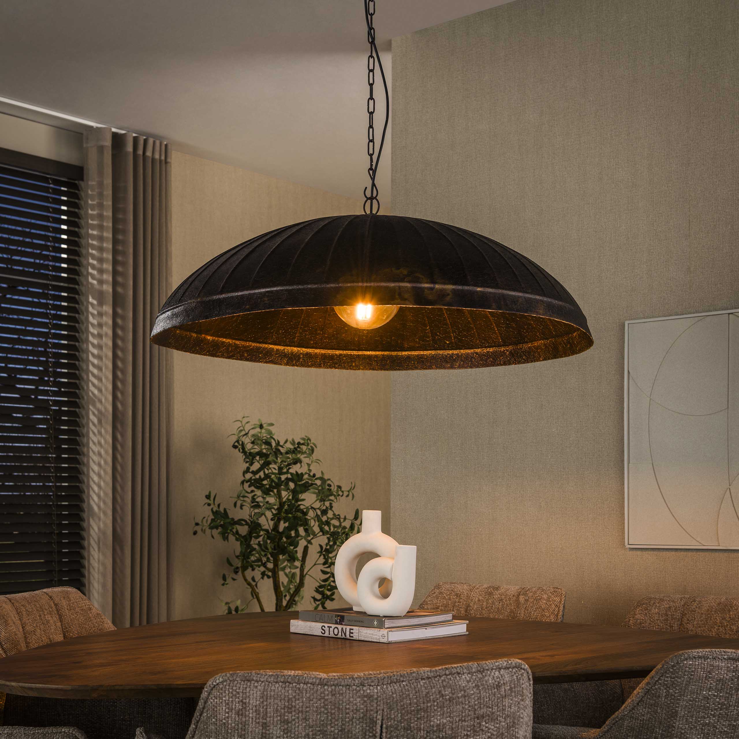 Hanglamp Guard 1-lichts Ø90cm / Smoked brown – afbeelding 1
