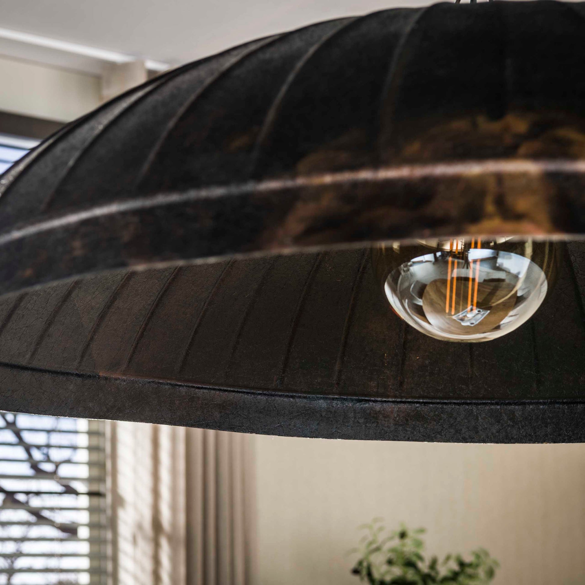 Hanglamp Guard 1-lichts Ø90cm / Smoked brown – afbeelding 4