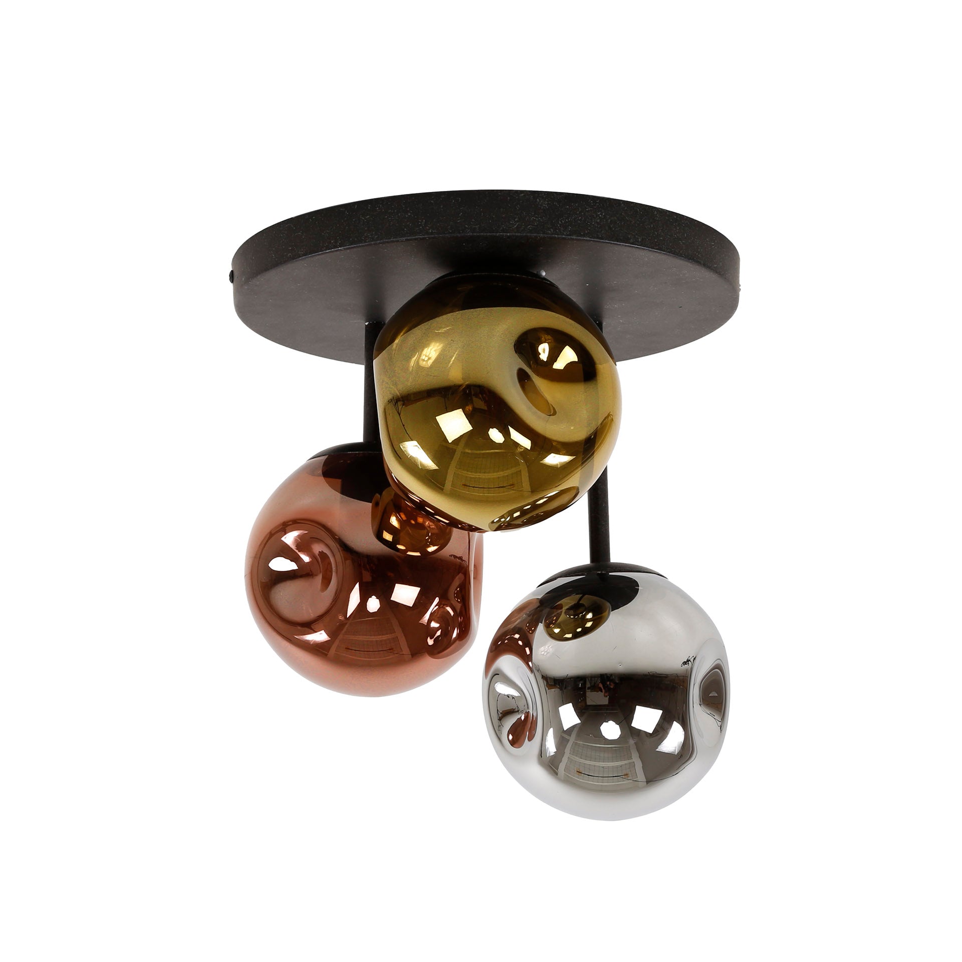 Plafondlamp Stellar 3-lichts / Artic zwart – afbeelding 2