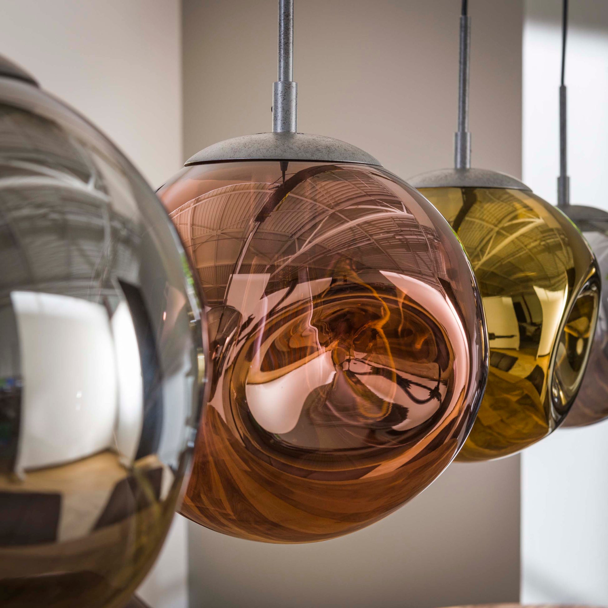Hanglamp Stellar 4-lichts / Oud zilver – afbeelding 4