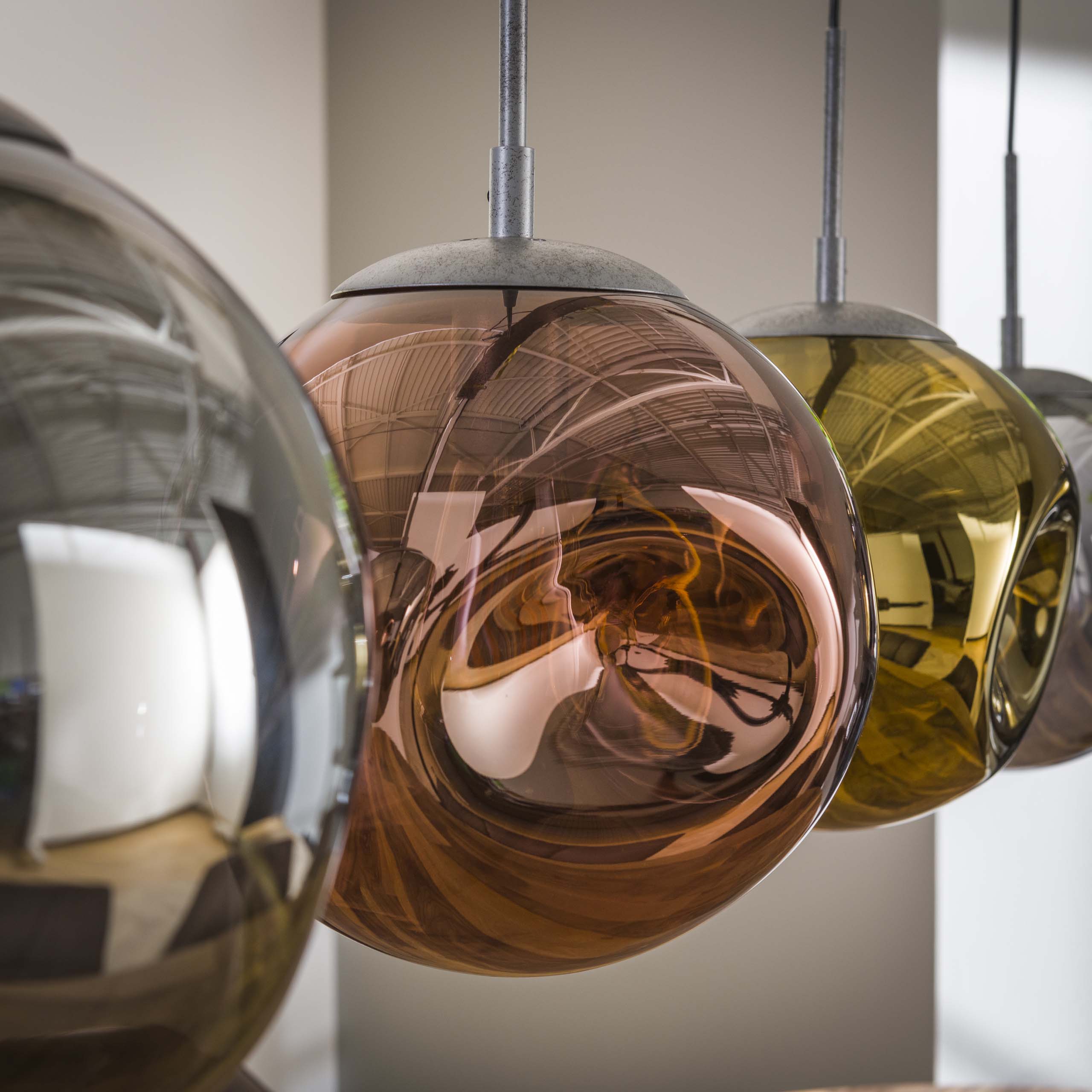 Hanglamp Stellar 4-lichts / Oud zilver – afbeelding 4