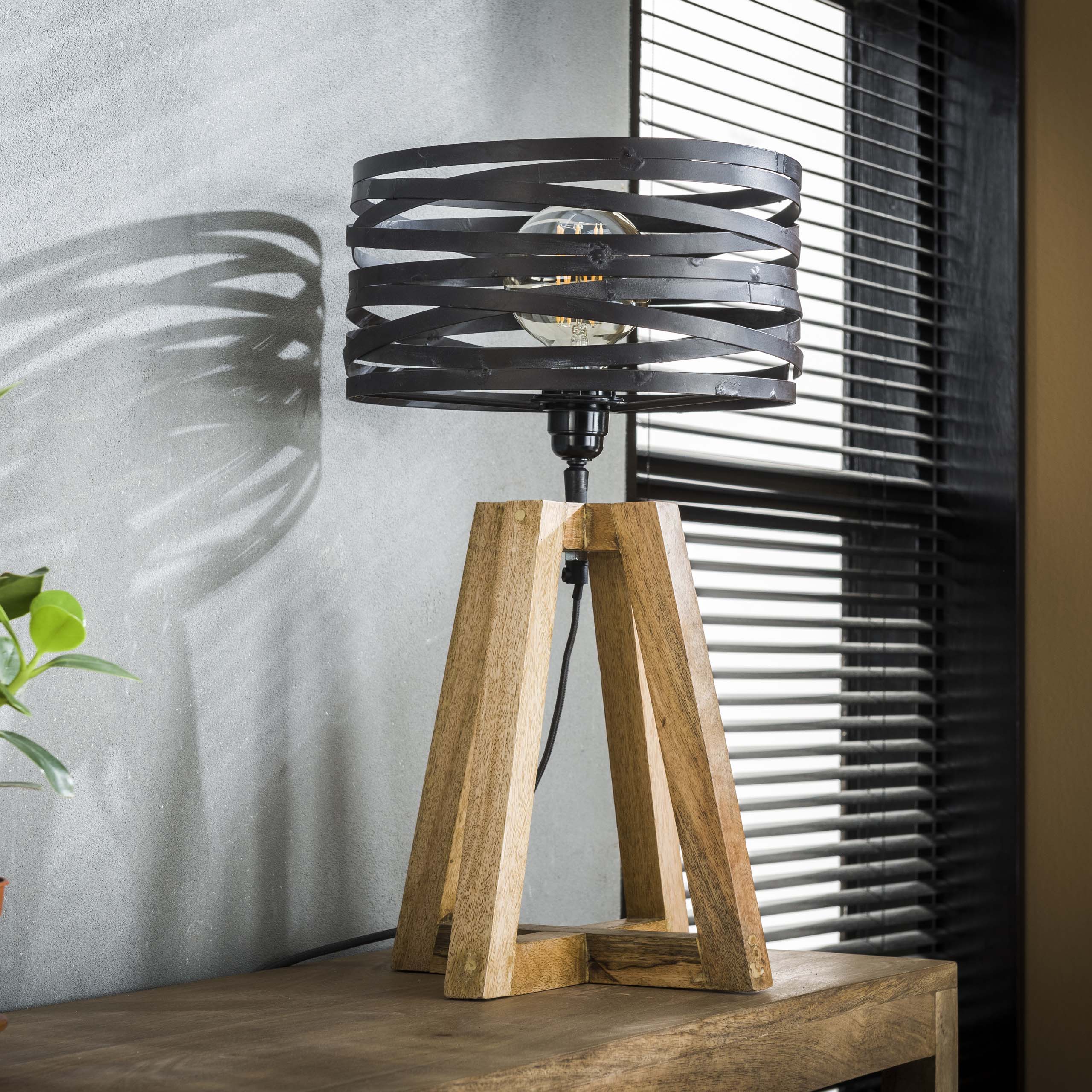 Tafellamp Twist 1-lichts / Slate grey – afbeelding 2