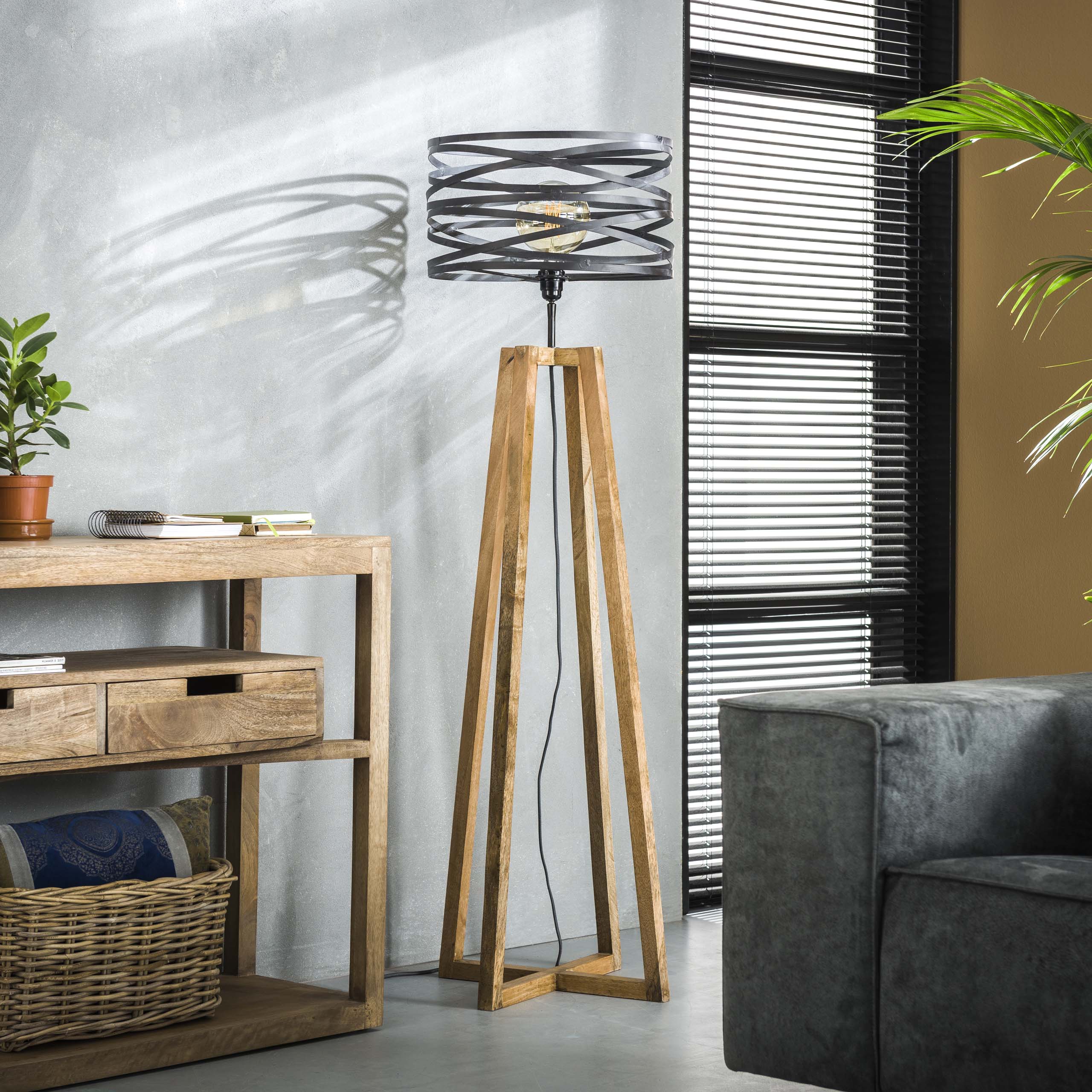 Vloerlamp Twist 1-lichts / Slate grey – afbeelding 2