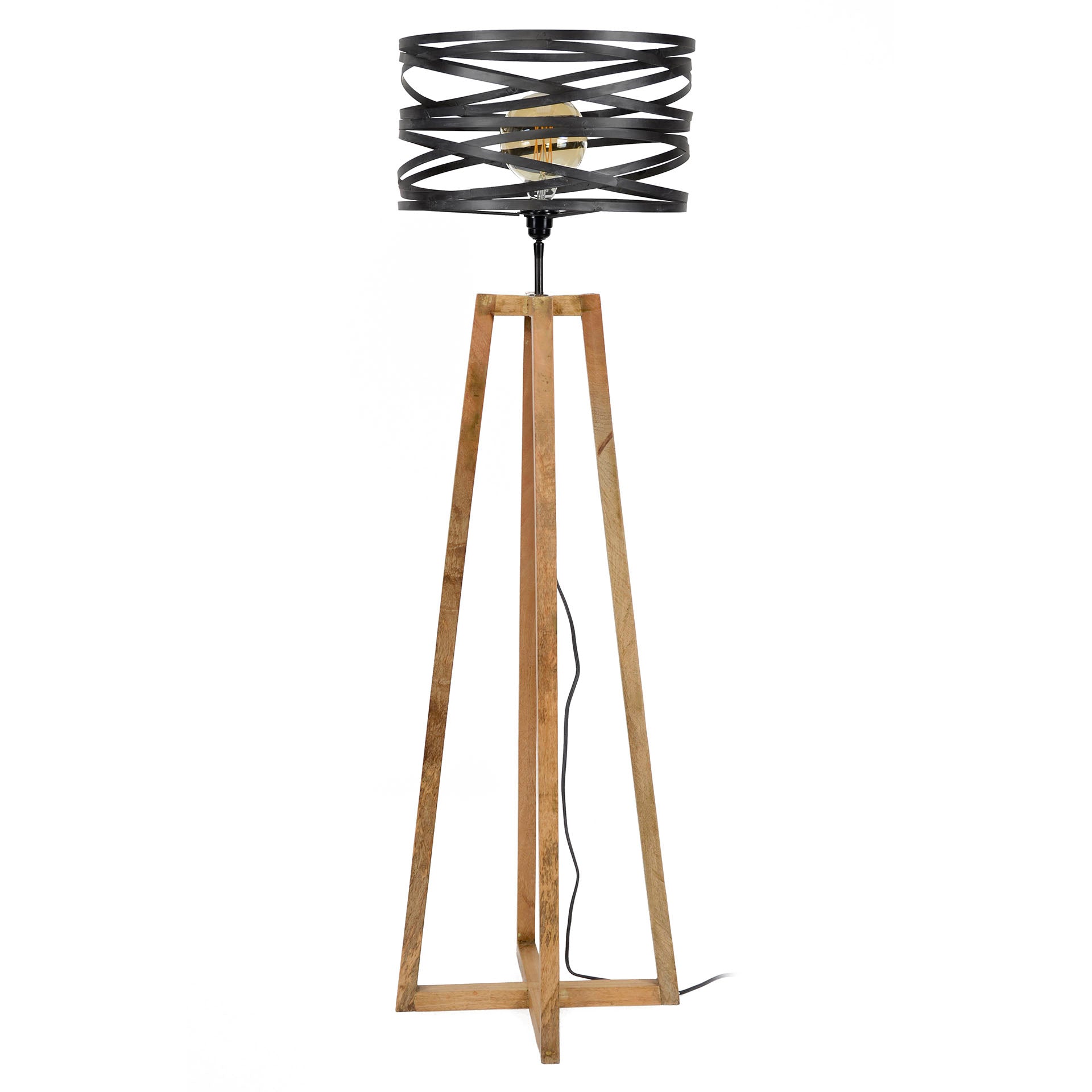 Vloerlamp Twist 1-lichts / Slate grey – afbeelding 3