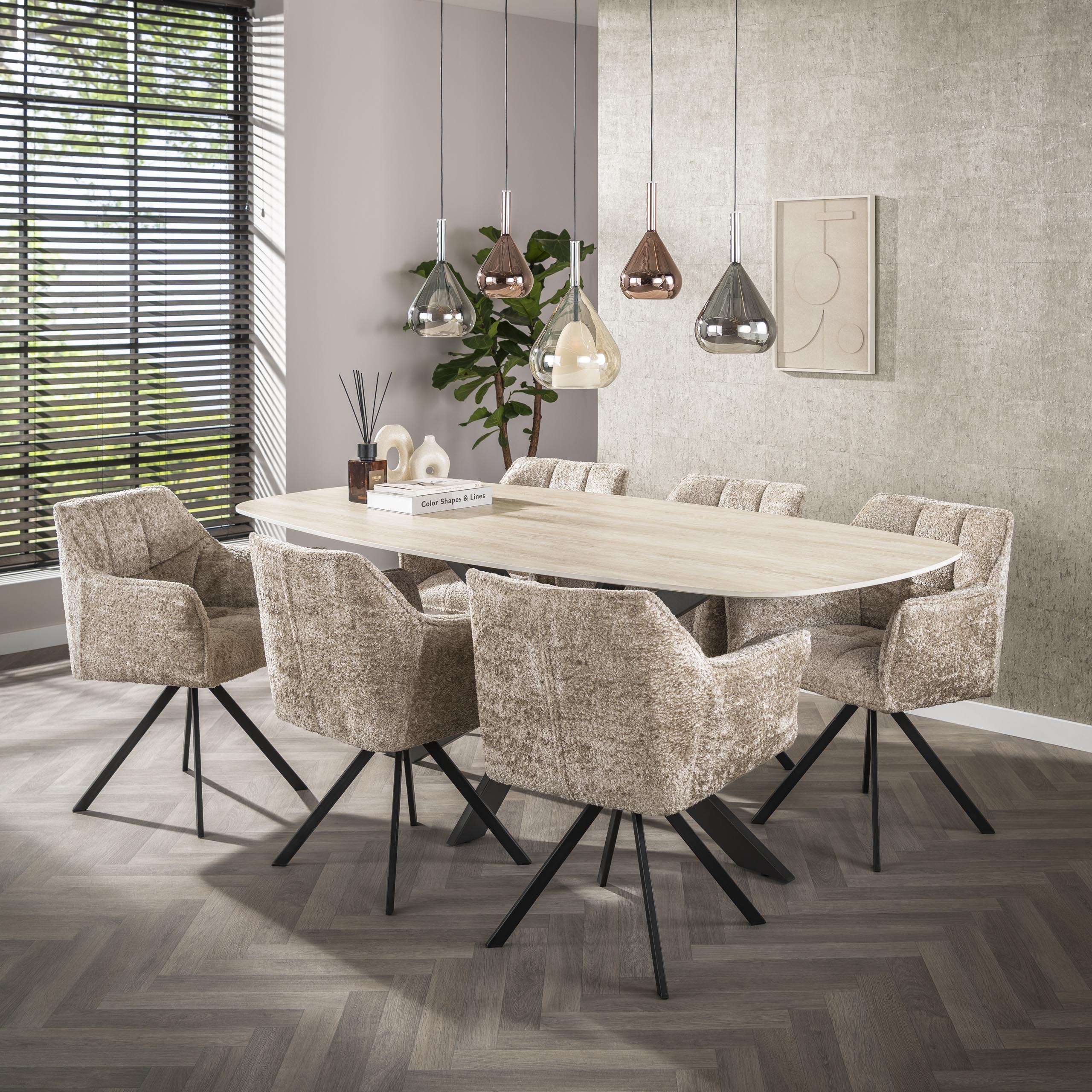 Hanglamp Wings 5-lichts / Zwart – afbeelding 5