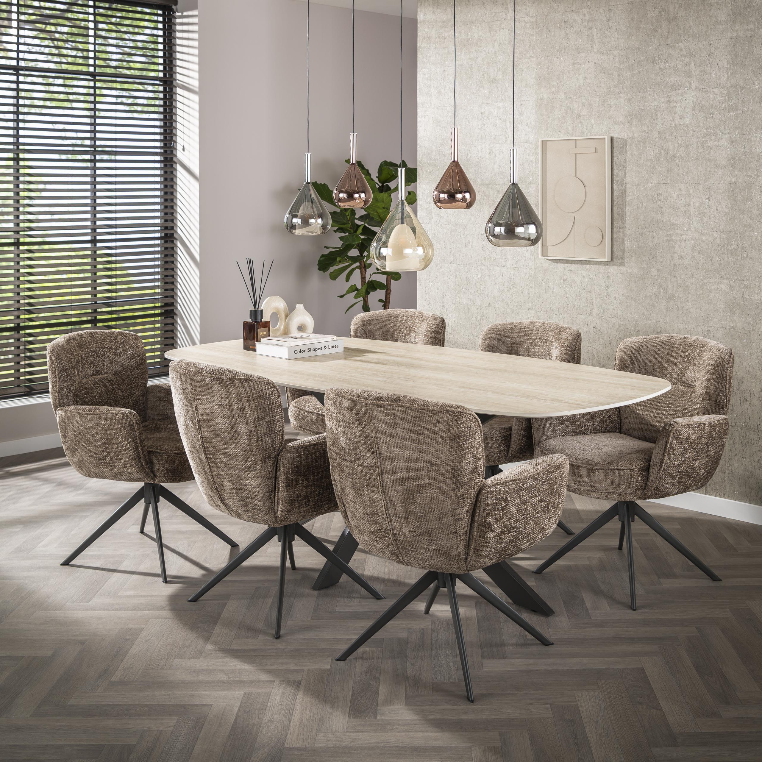 Hanglamp Wings 5-lichts / Zwart – afbeelding 6
