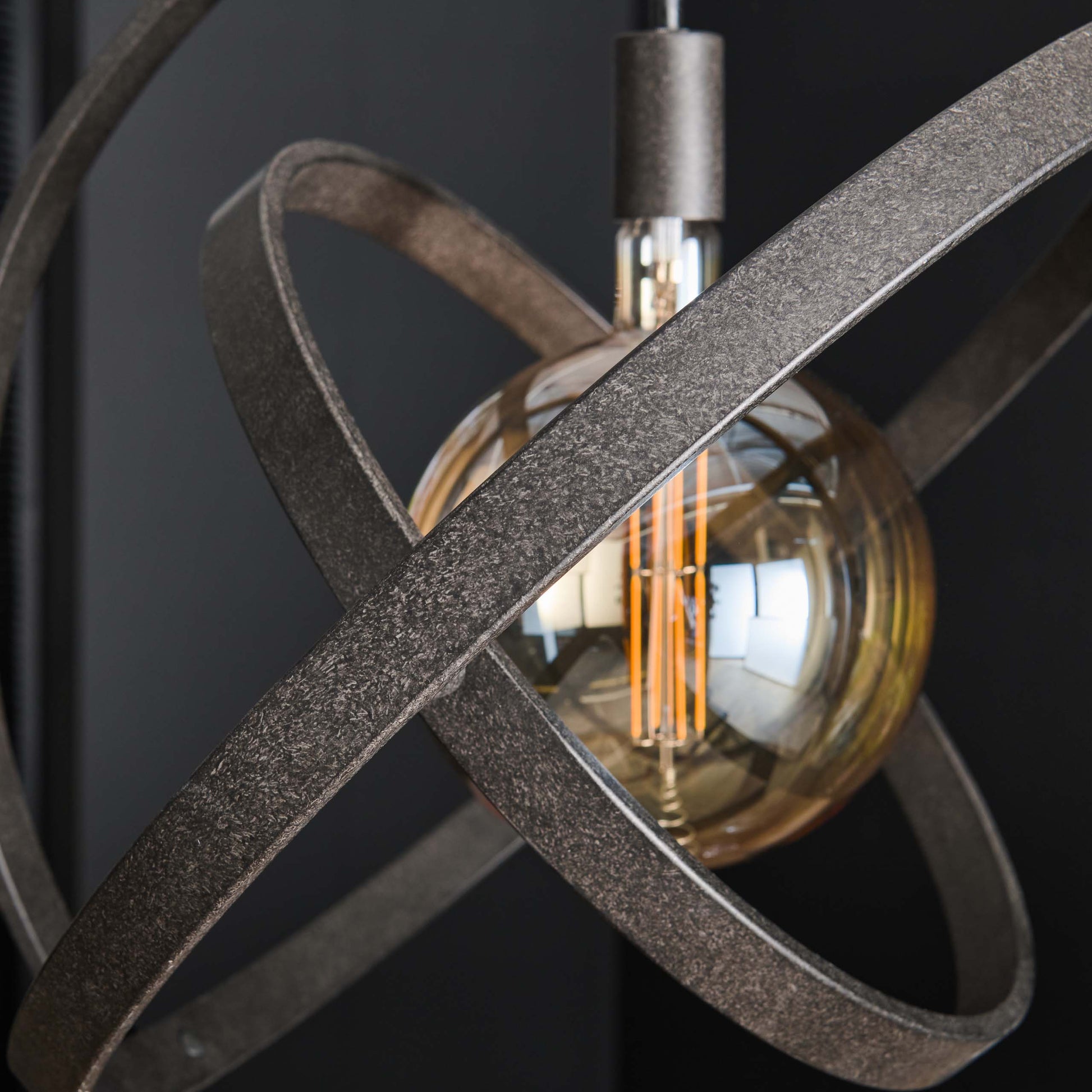 Hanglamp Galaxy 1-lichts / Artic zwart – afbeelding 3