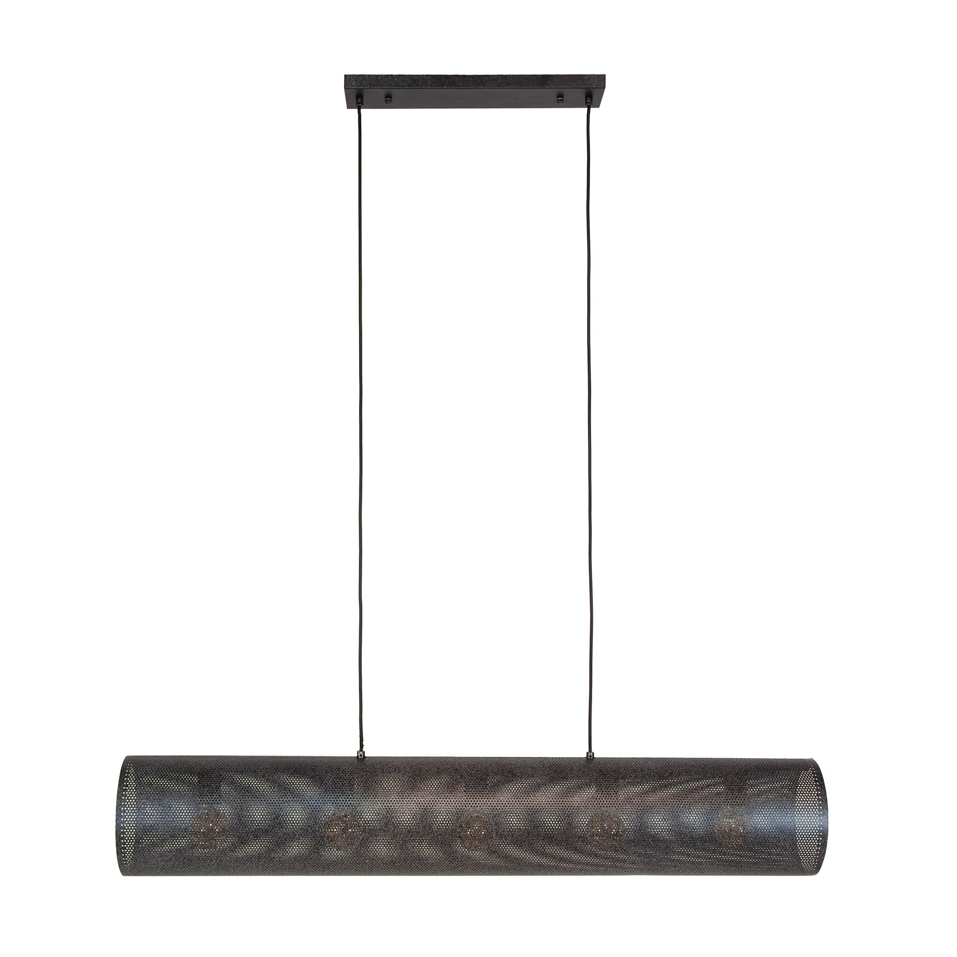 Hanglamp Tubon Mesh 5-lichts / Artic zwart – afbeelding 3