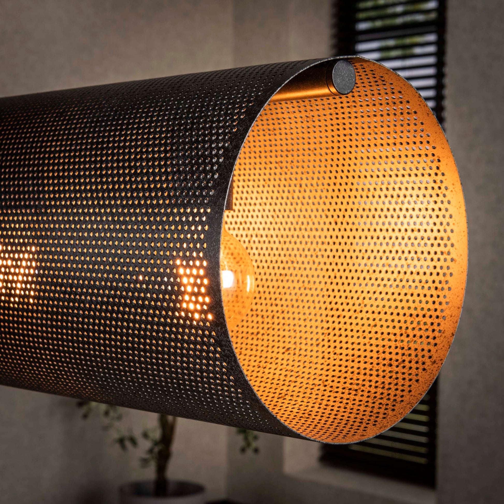 Hanglamp Tubon Mesh 7L / Artic zwart – afbeelding 3