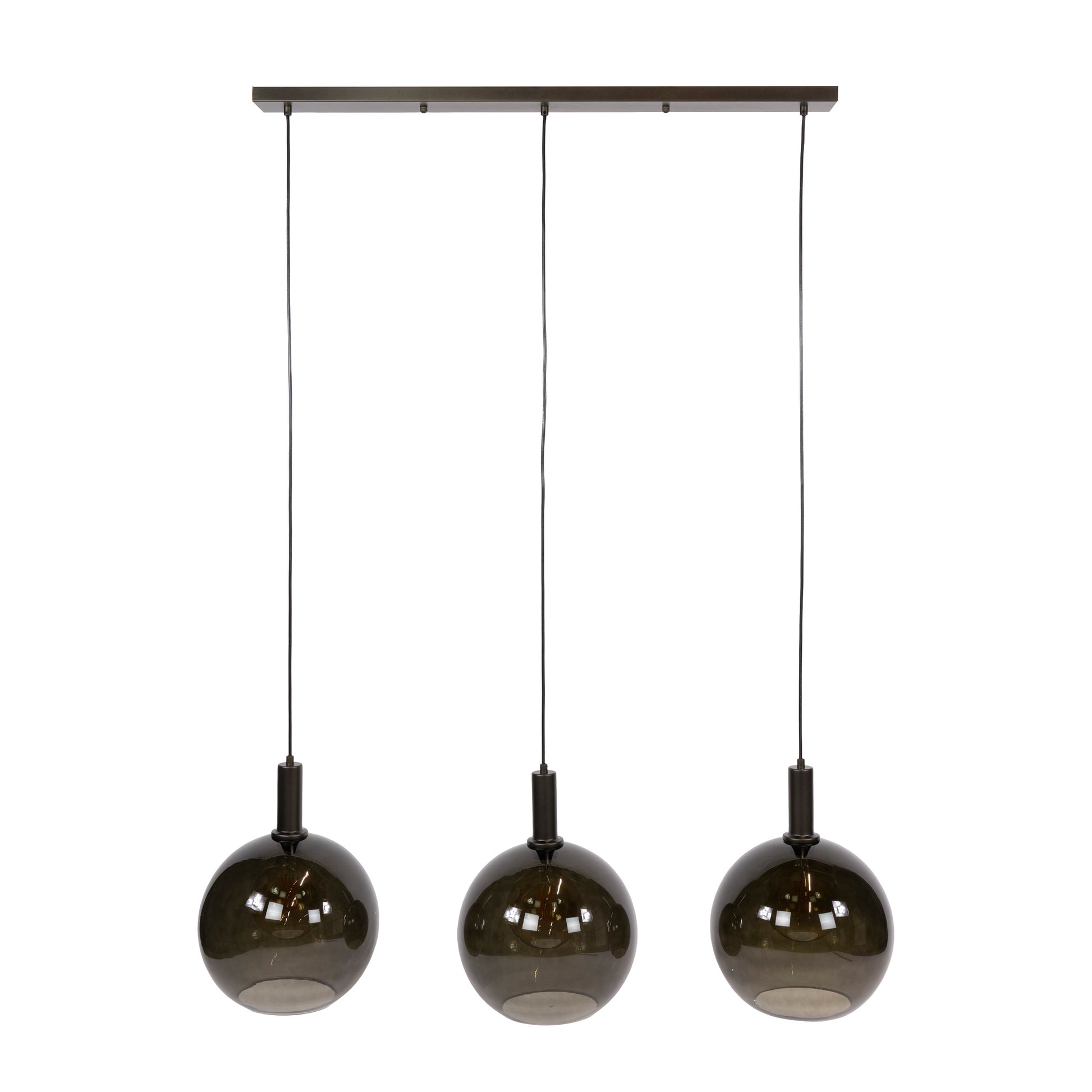 Hanglamp Sfera Tricolore 3-lichts / Sienna bruin – afbeelding 9