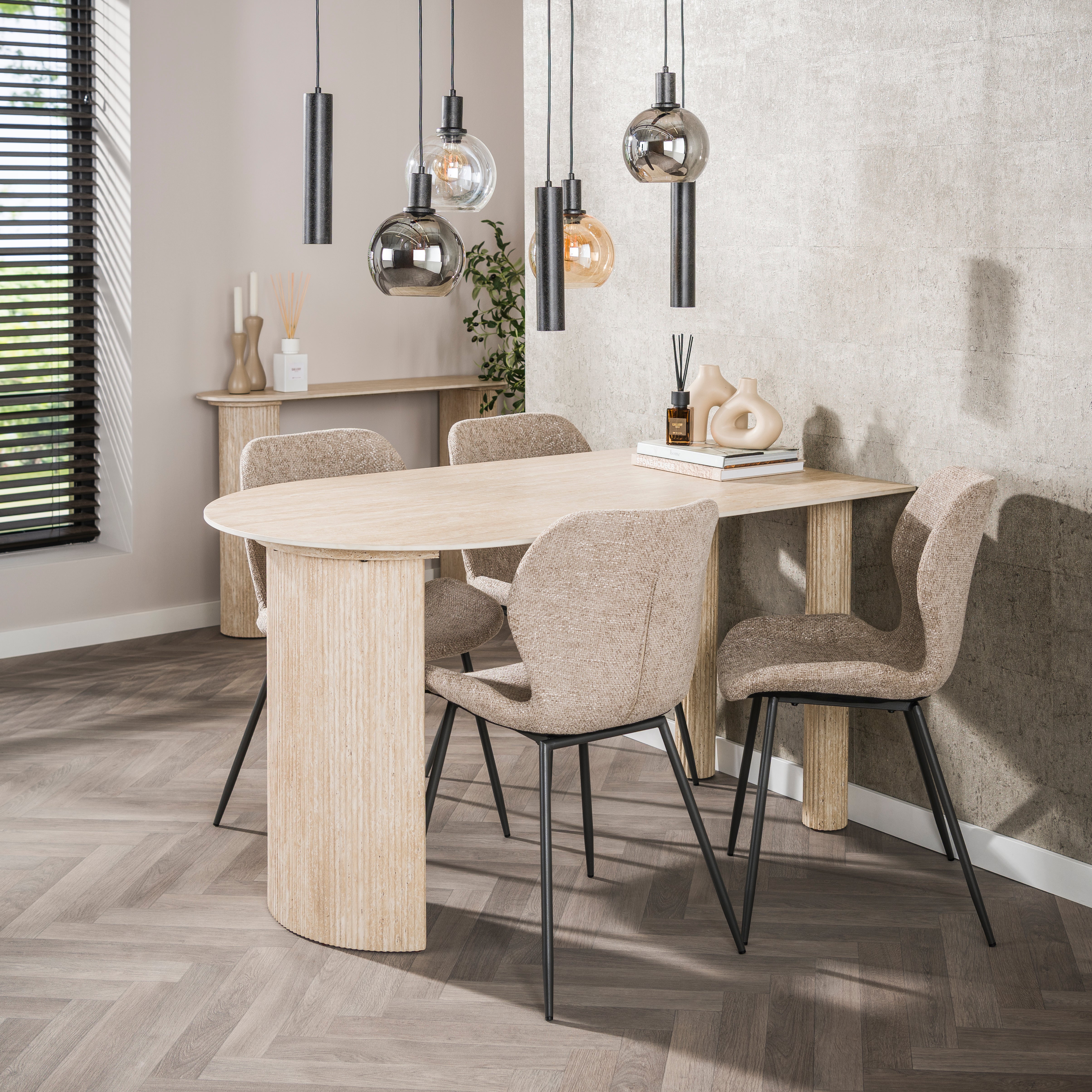 Hanglamp Sfera Tricolore 4+3-lichts / Artic zwart – afbeelding 5