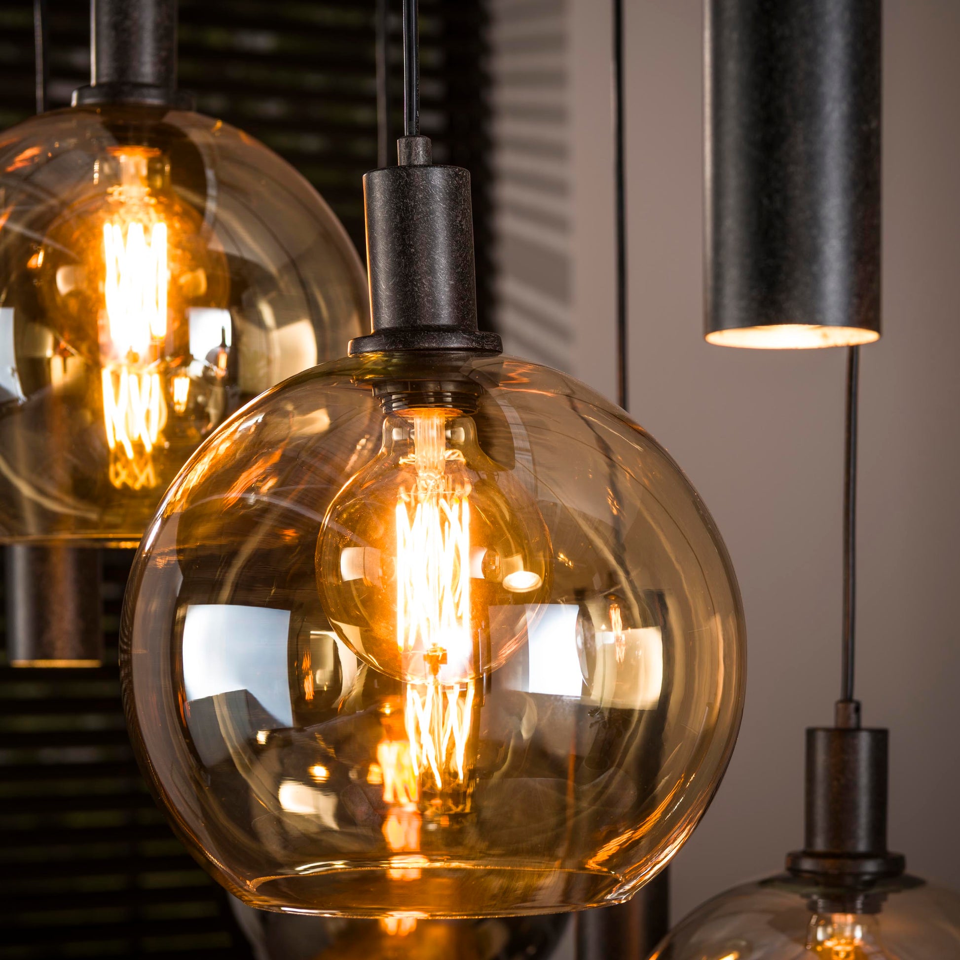 Hanglamp Sfera Tricolore 5+4-lichts / Artic zwart – afbeelding 3