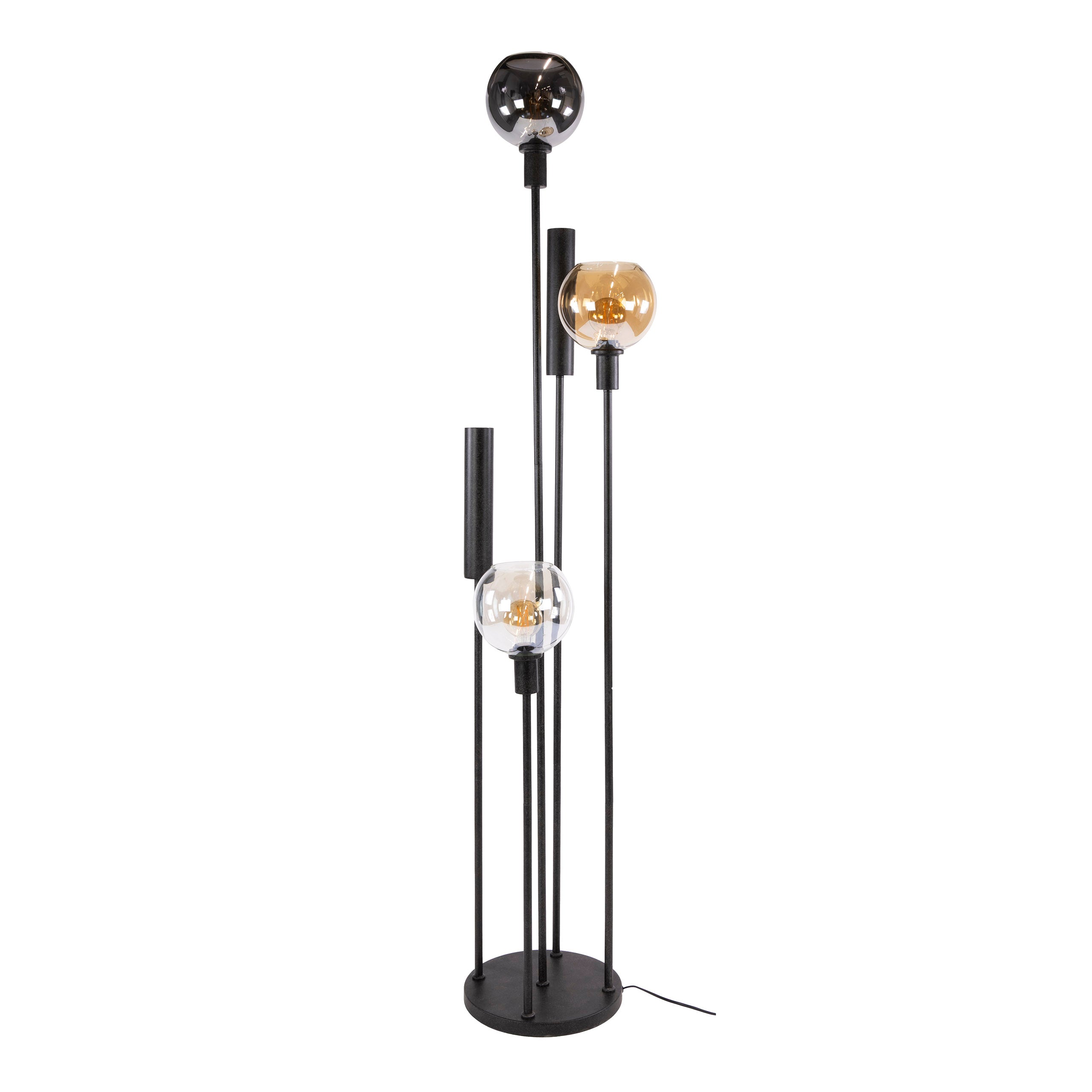 Vloerlamp Sfera Tricolore 5-lichts / Artic zwart – afbeelding 3