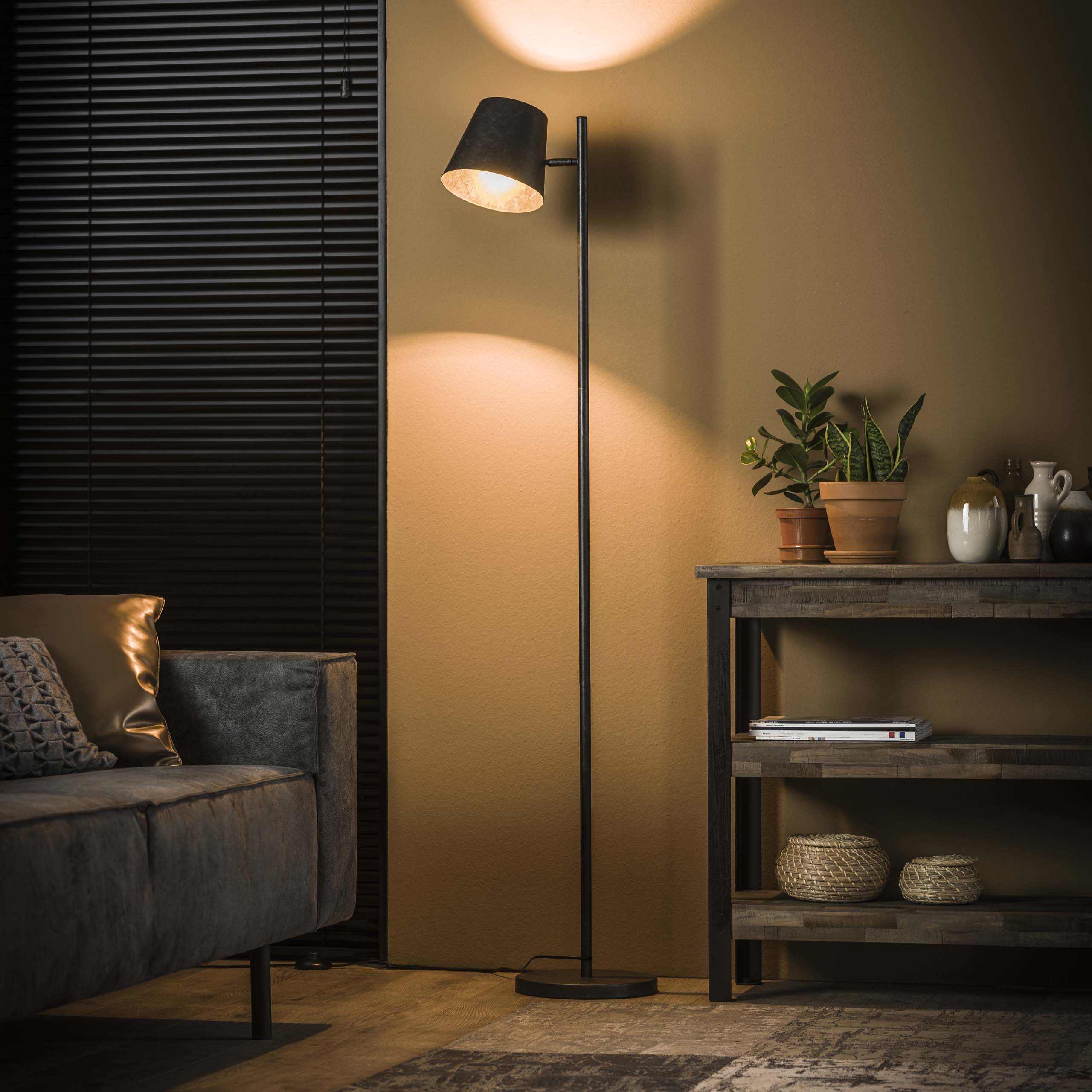 Vloerlamp Flex 1-lichts / Charcoal – afbeelding 1
