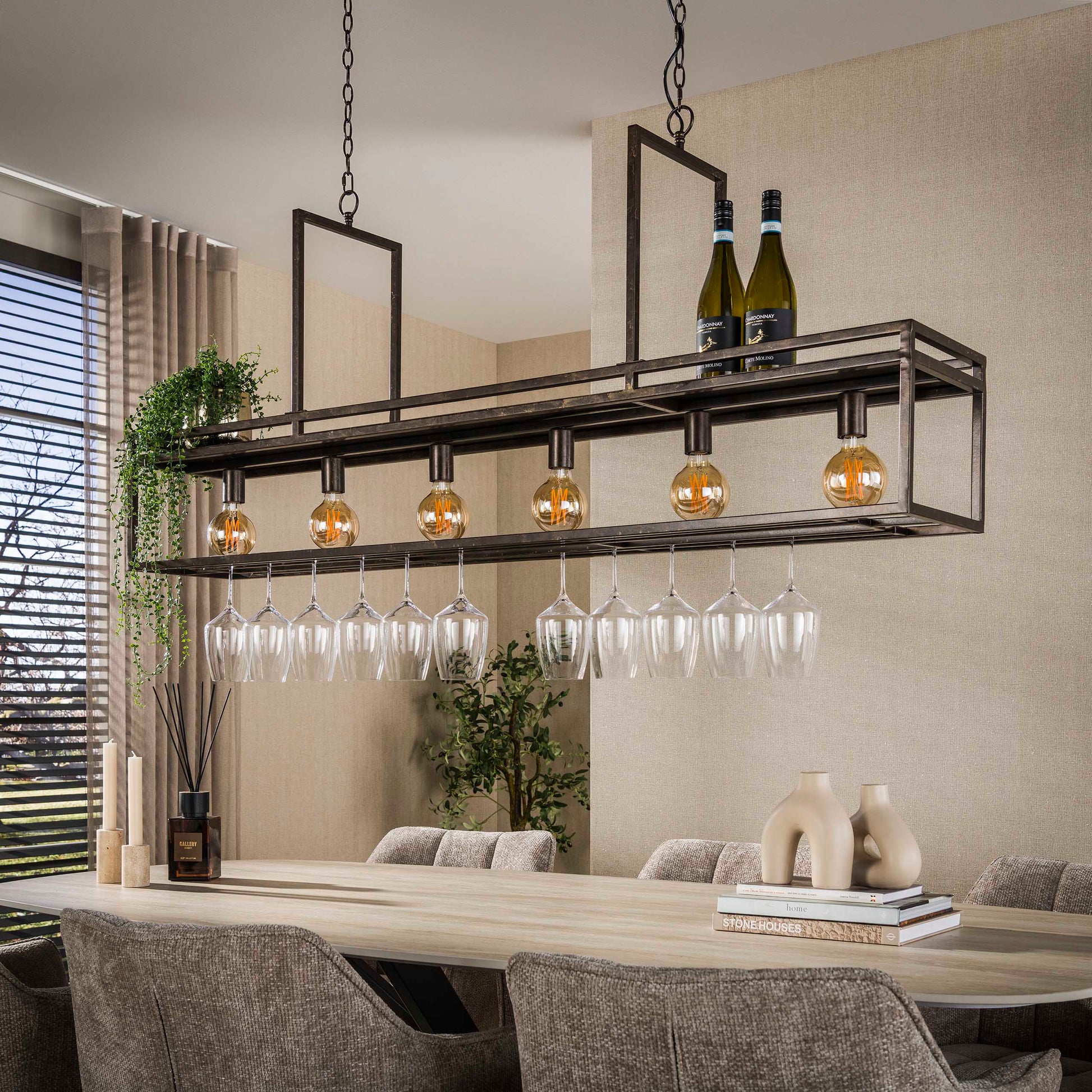 Hanglamp Decorate 6-lichts / Urban bruin – afbeelding 2