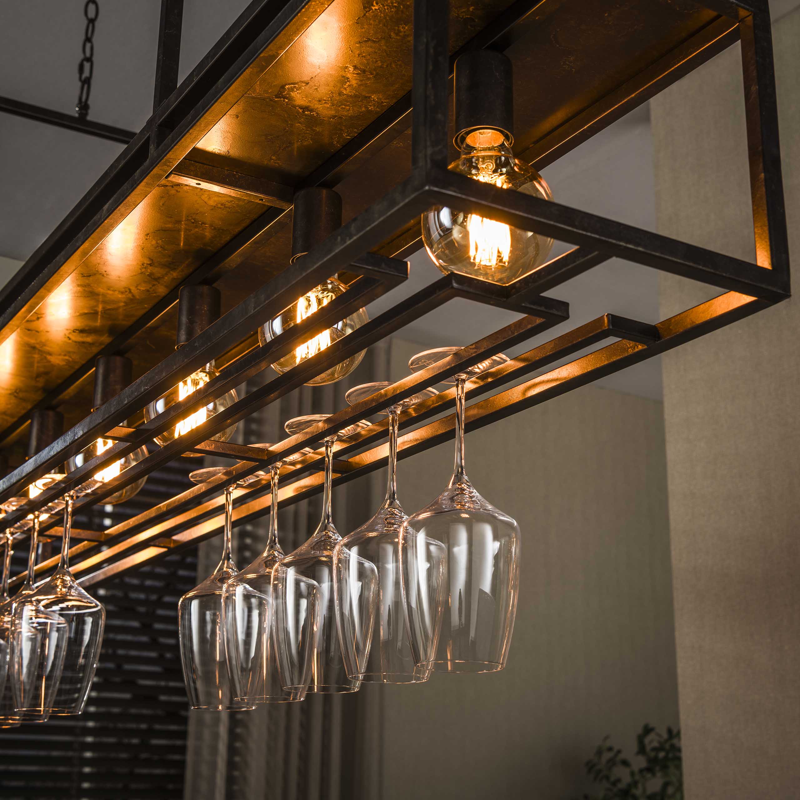 Hanglamp Decorate 6-lichts / Urban bruin – afbeelding 3