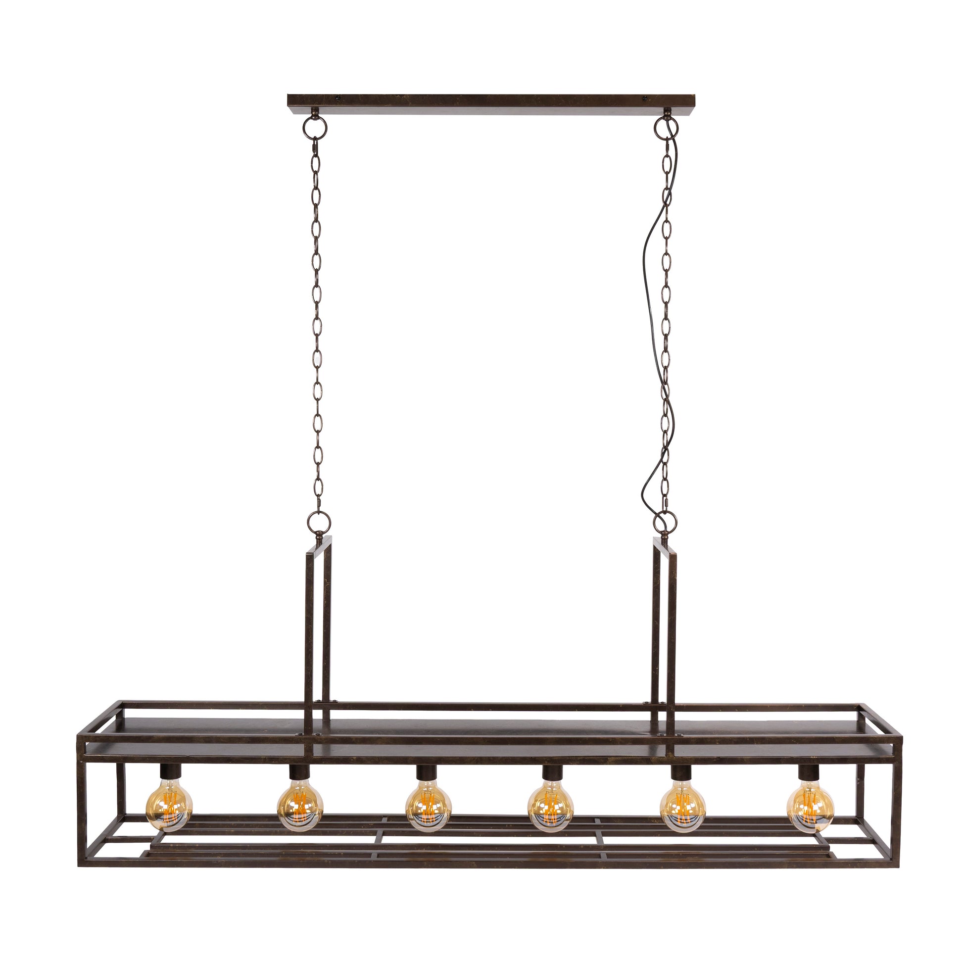 Hanglamp Decorate 6-lichts / Urban bruin – afbeelding 5