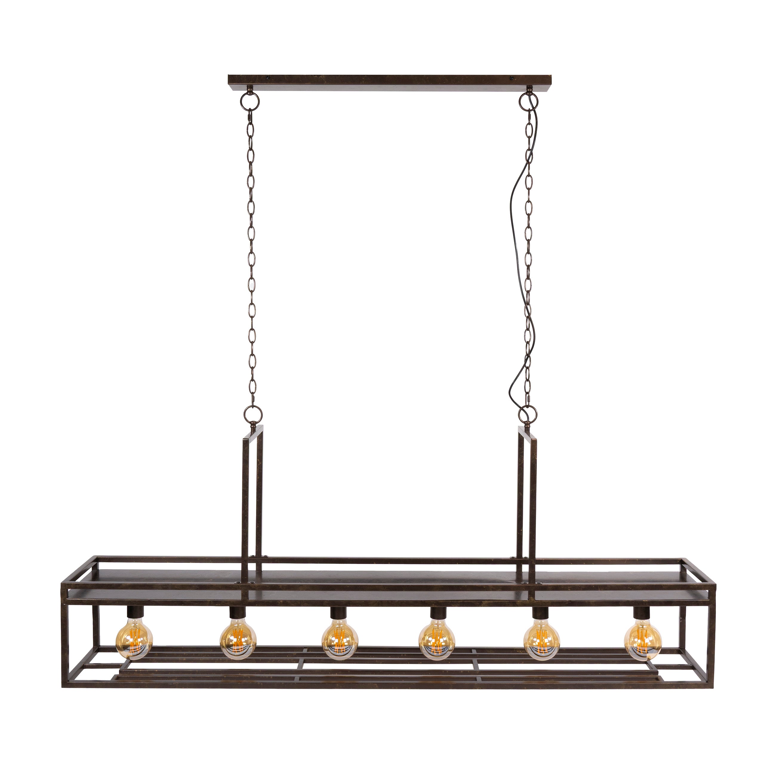 Hanglamp Decorate 6-lichts / Urban bruin – afbeelding 5