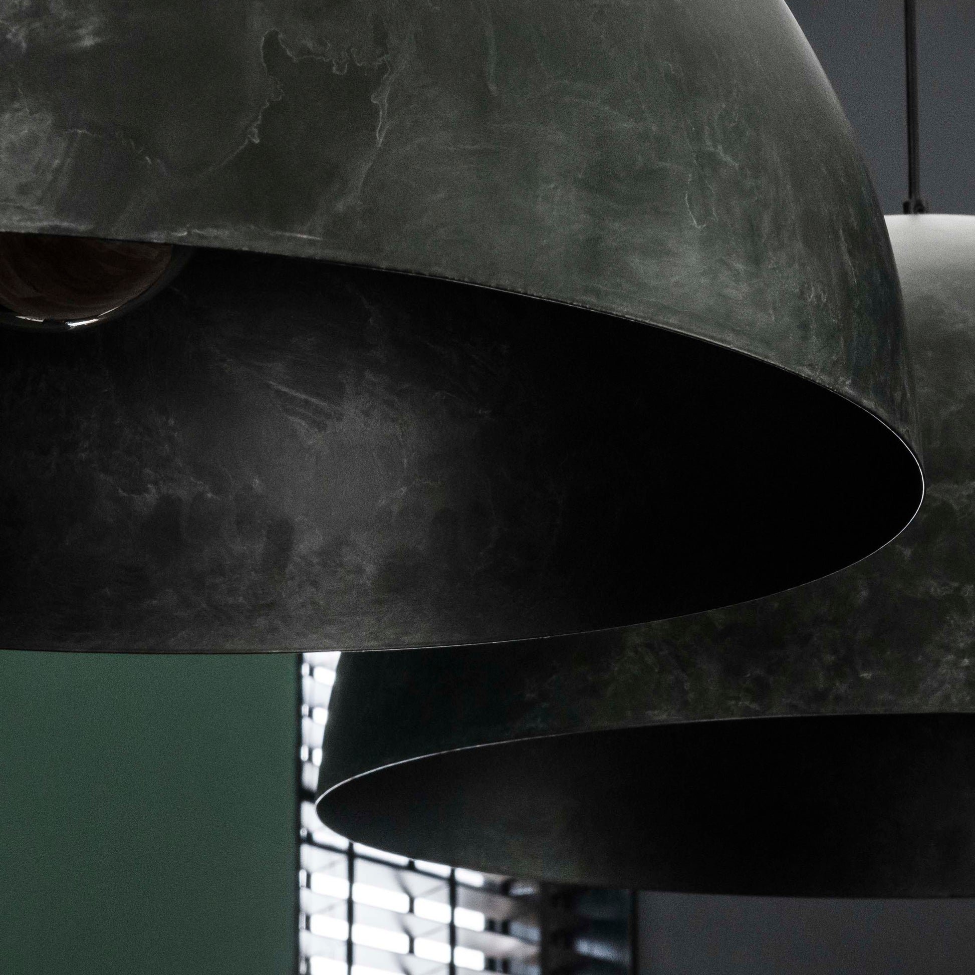 Hanglamp Dome 2-lichts Ø60cm / Charcoal – afbeelding 4