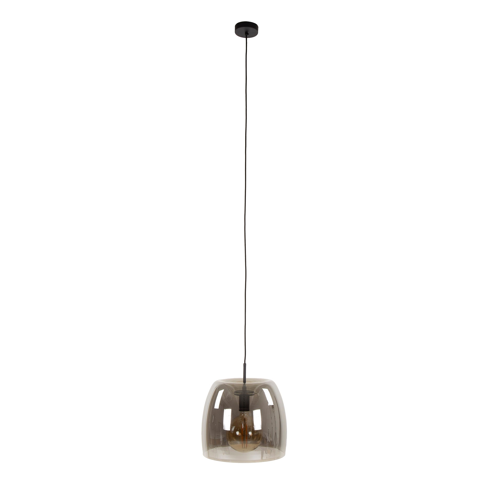 Hanglamp Drift Glass 1-lichts / Smoke grey glas – afbeelding 3