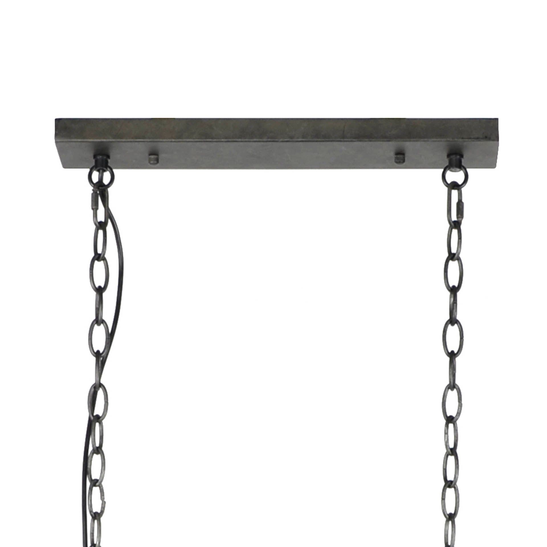 Hanglamp Cylinder Wire 2-lichts / Slate grey – afbeelding 5