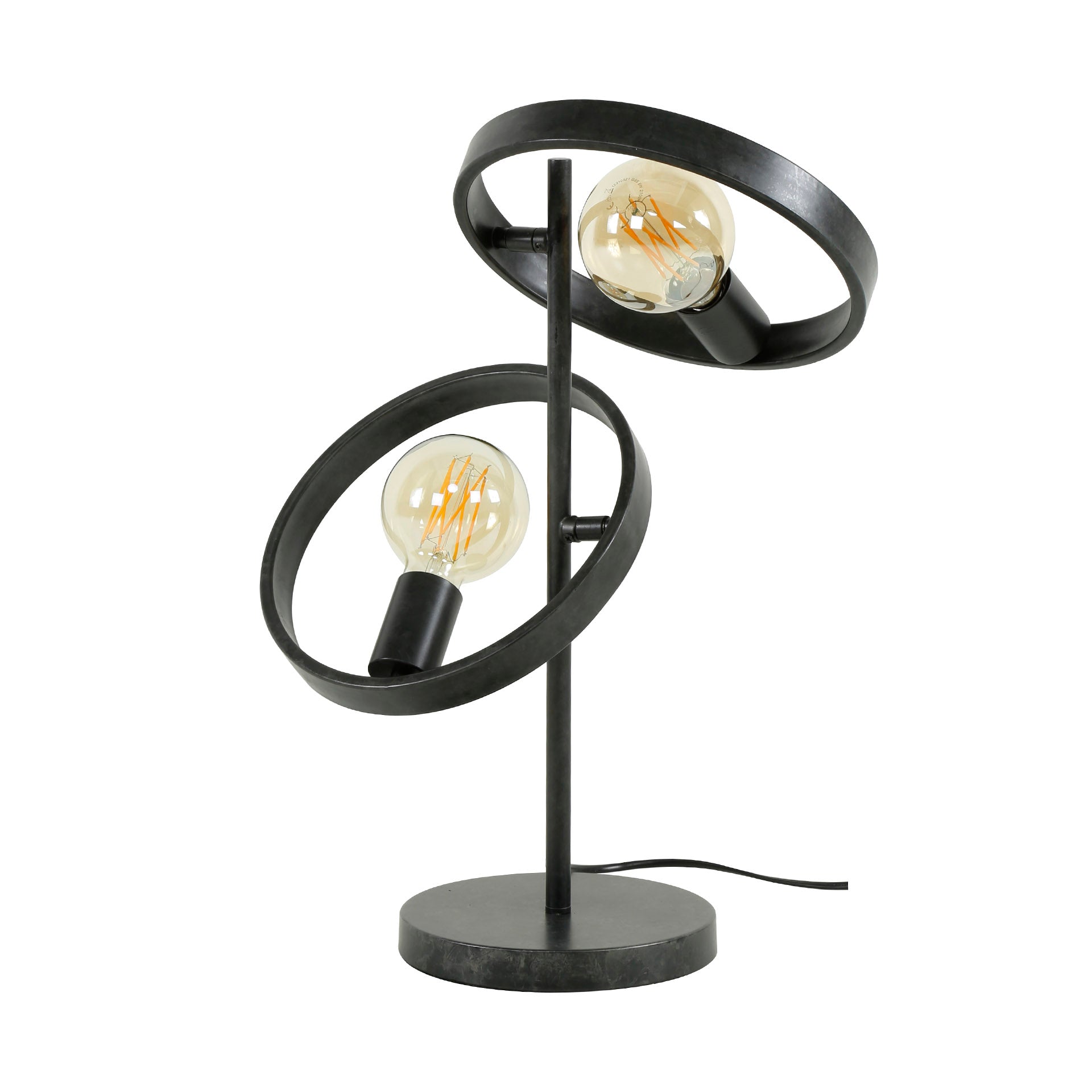 Tafellamp Hover 2-lichts / Charcoal – afbeelding 4