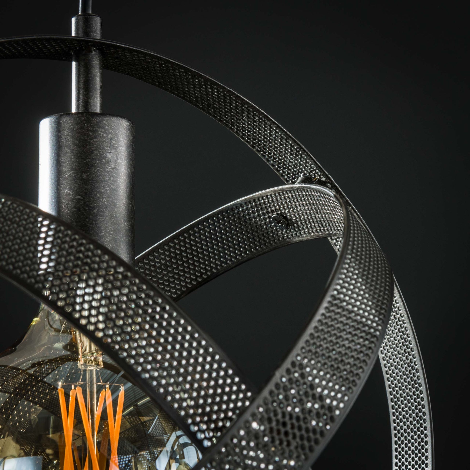 Hanglamp Cosmos 3-lichts / Artic zwart – afbeelding 3