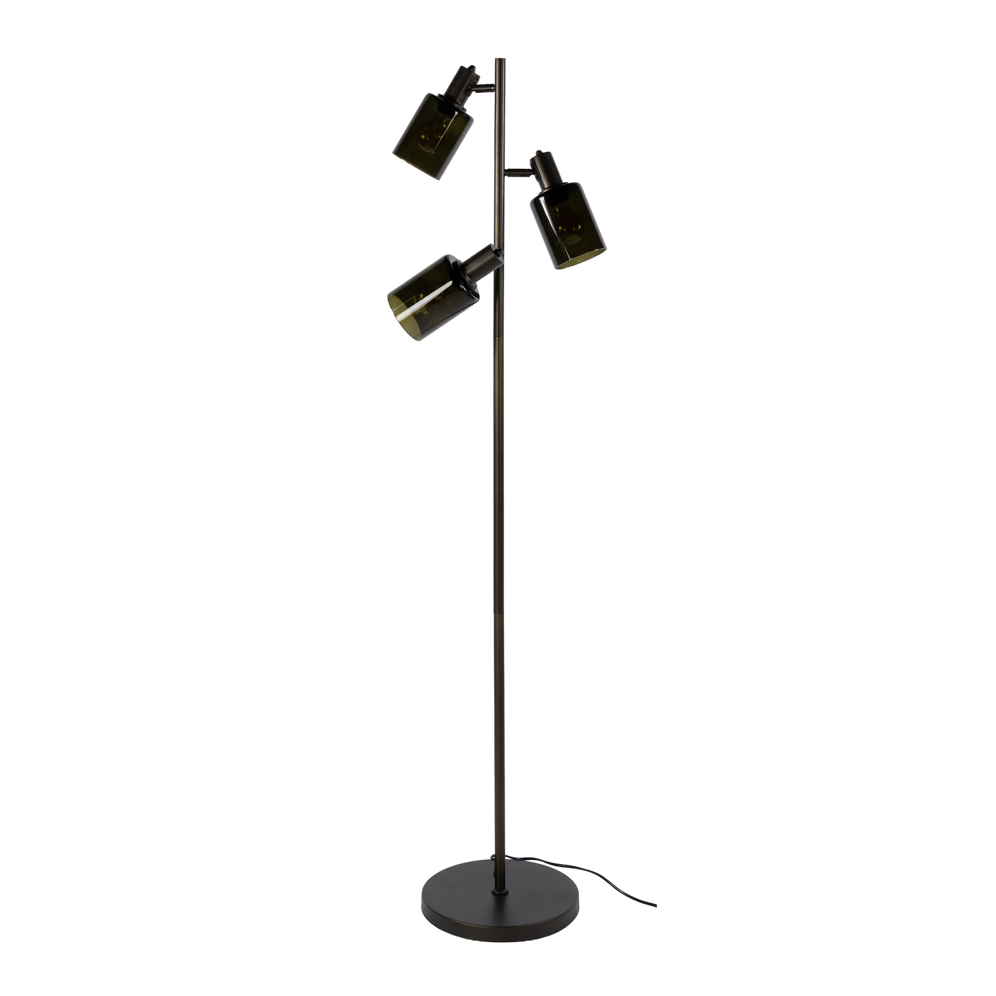Vloerlamp Sepiora 3-lichts / Sienna bruin – afbeelding 3