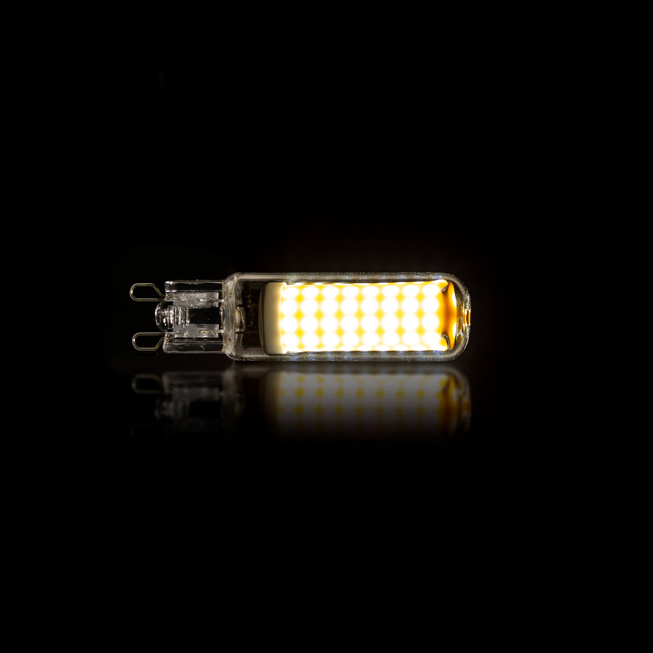 Lichtbron LED G9 dimbaar / Transparant glas – afbeelding 2