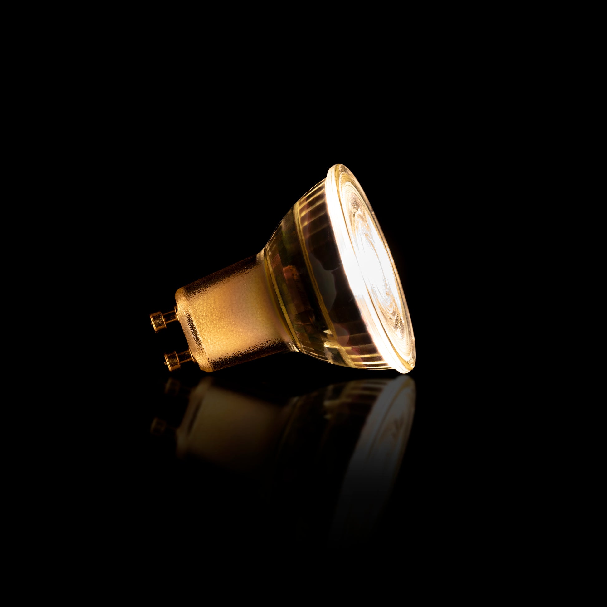 Lichtbron LED GU10 dimbaar Ø5cm / Transparant glas – afbeelding 2