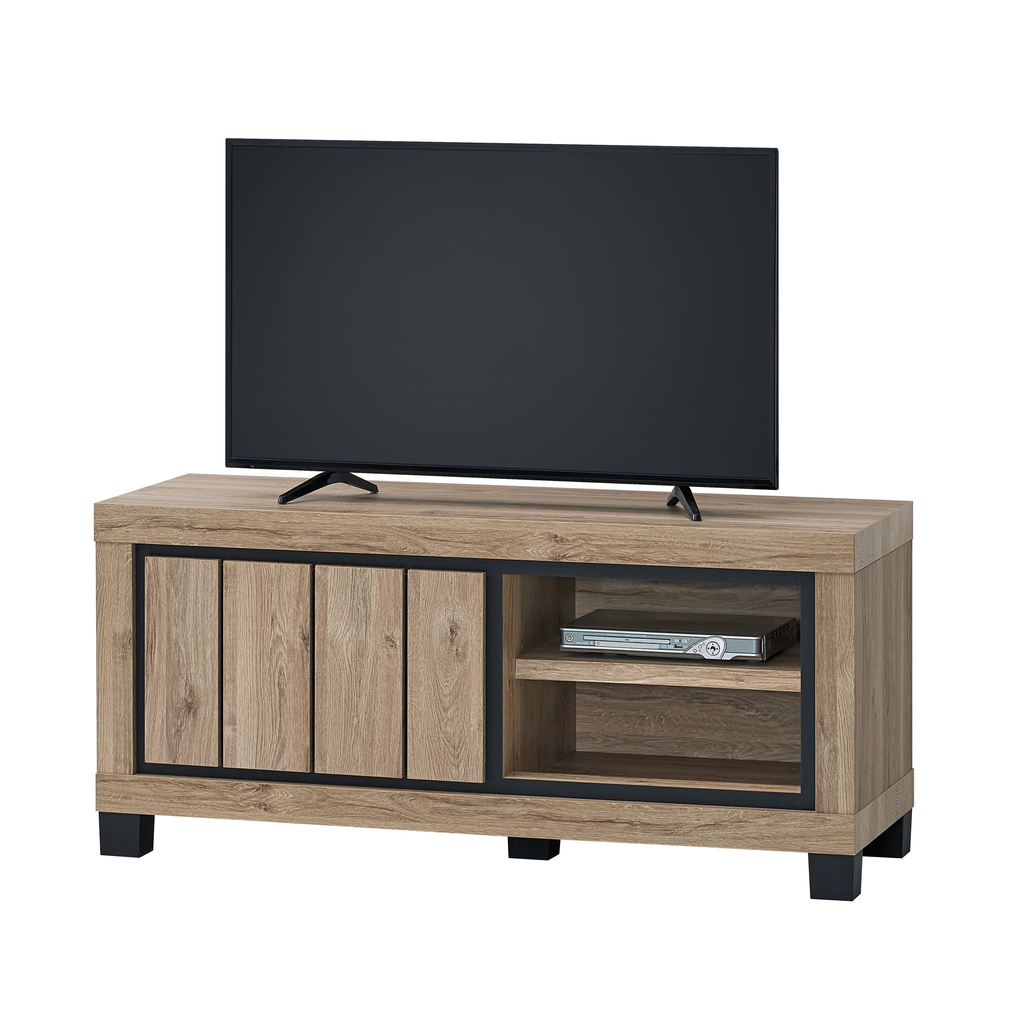 Bernard TV-meubel 120 cm – compact industrieel tv meubel