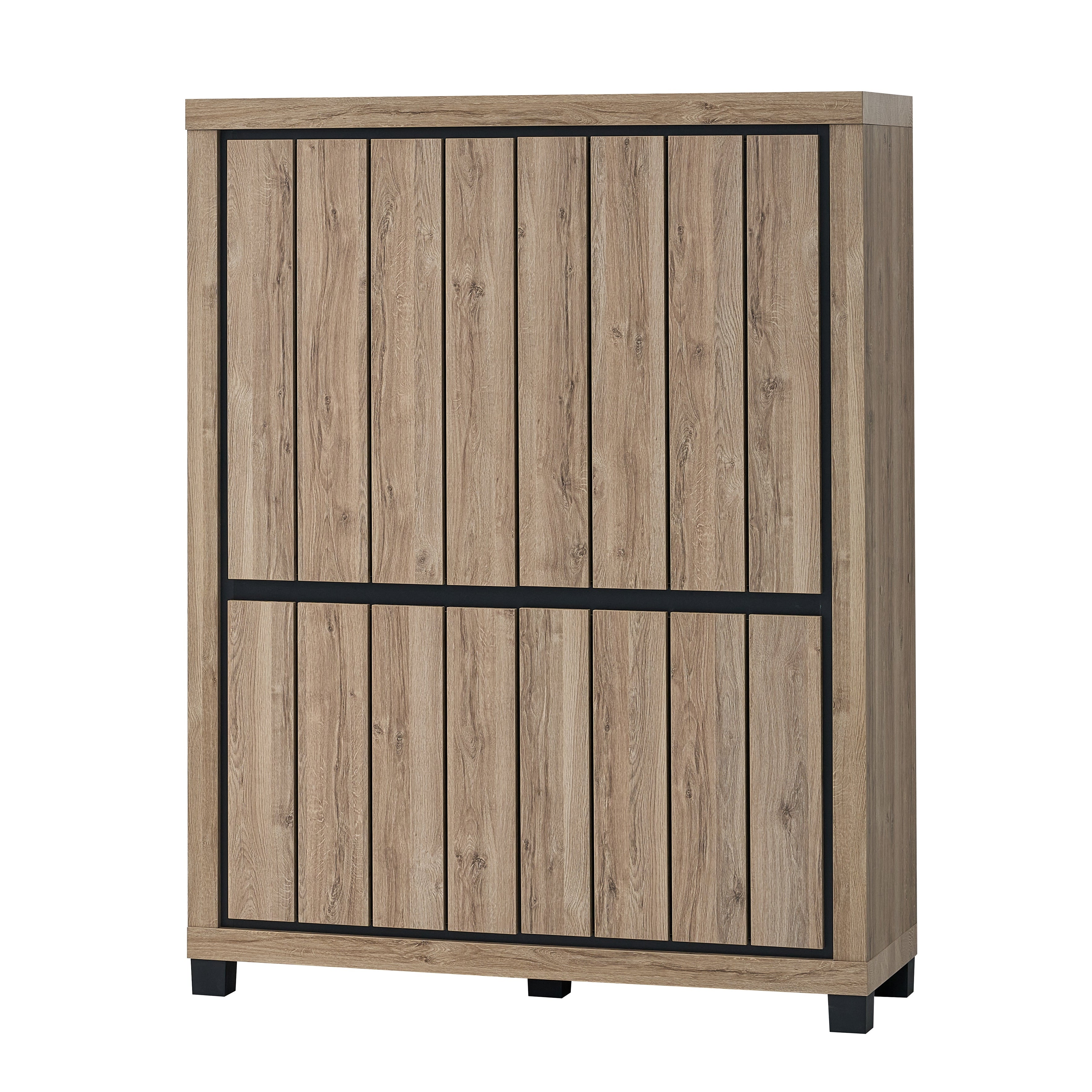 Bernard barkast 128 cm – industriële kast met opbergruimte
