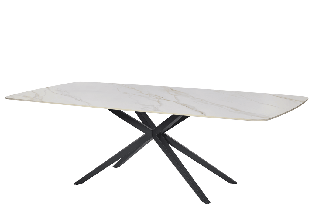 Keramische Tafel 240cm - Wit keramiek