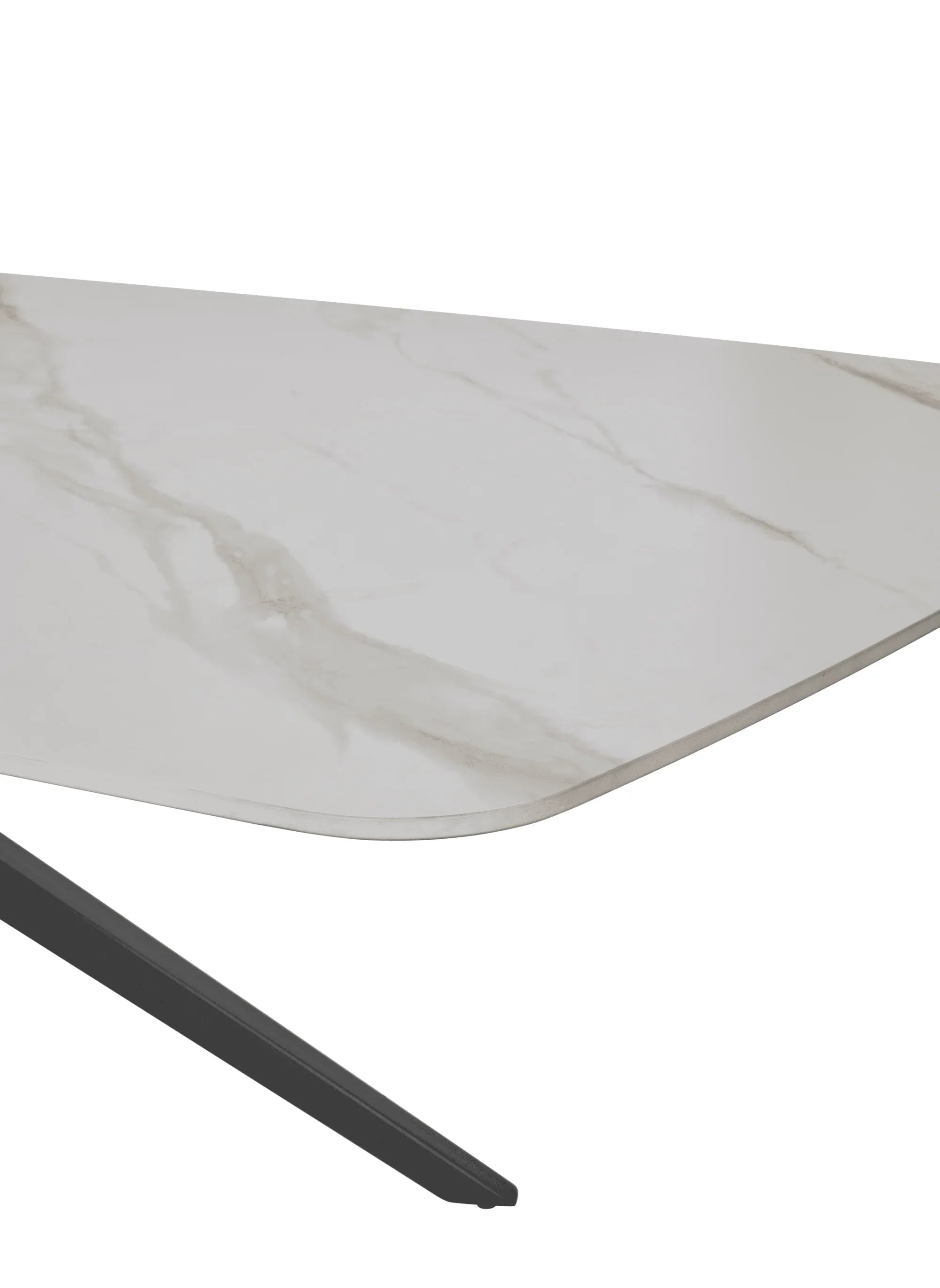 Keramische Tafel 240cm - Wit keramiek