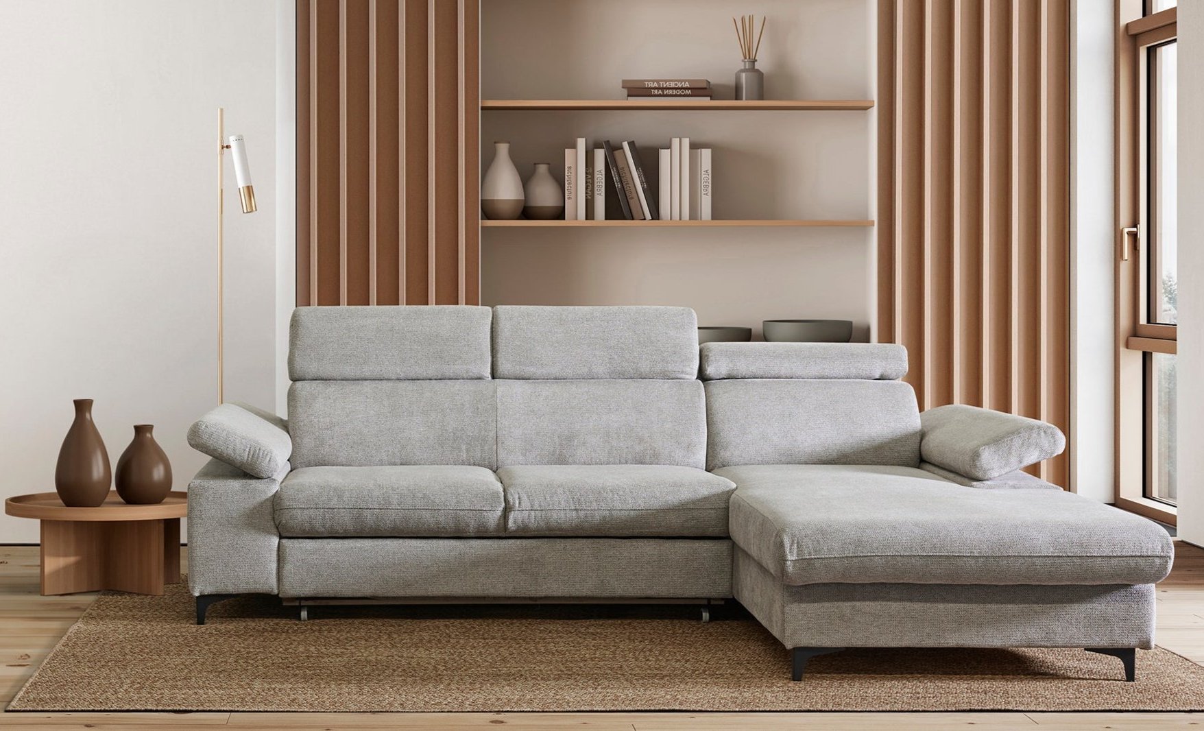 Hoeksalon Macy - Beige