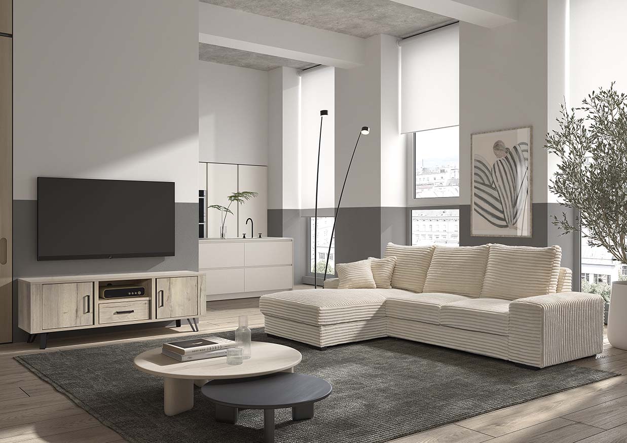 TV-meubel Usain 180 cm - productfoto 3
