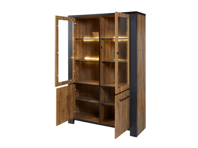 Vitrine Samuel 130 cm - productfoto 2
