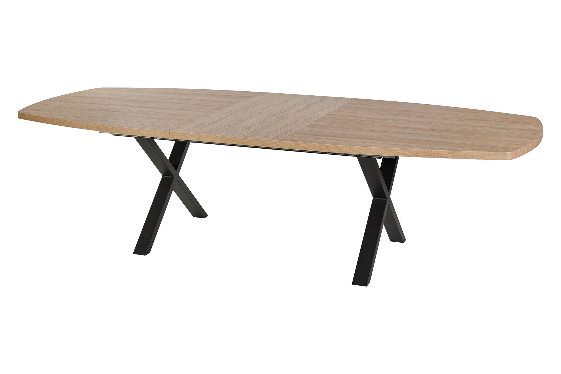 Uitschuifbare ovale eettafel TF2415
