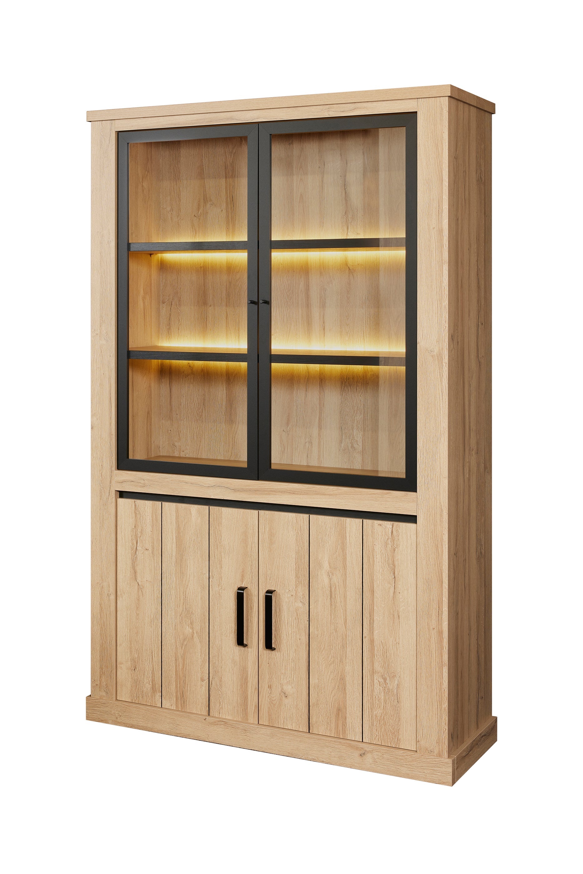 Vitrine Tibo 136 cm - productfoto 2